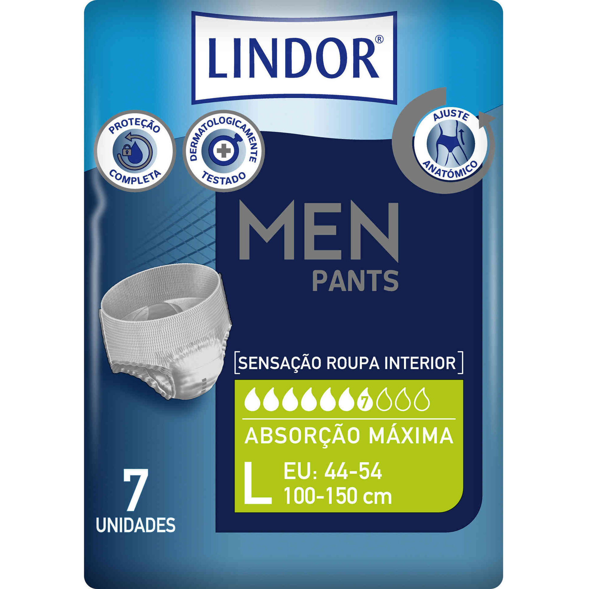 Cuecas Incontinência Homem L Cuecas Incontinência Homem L