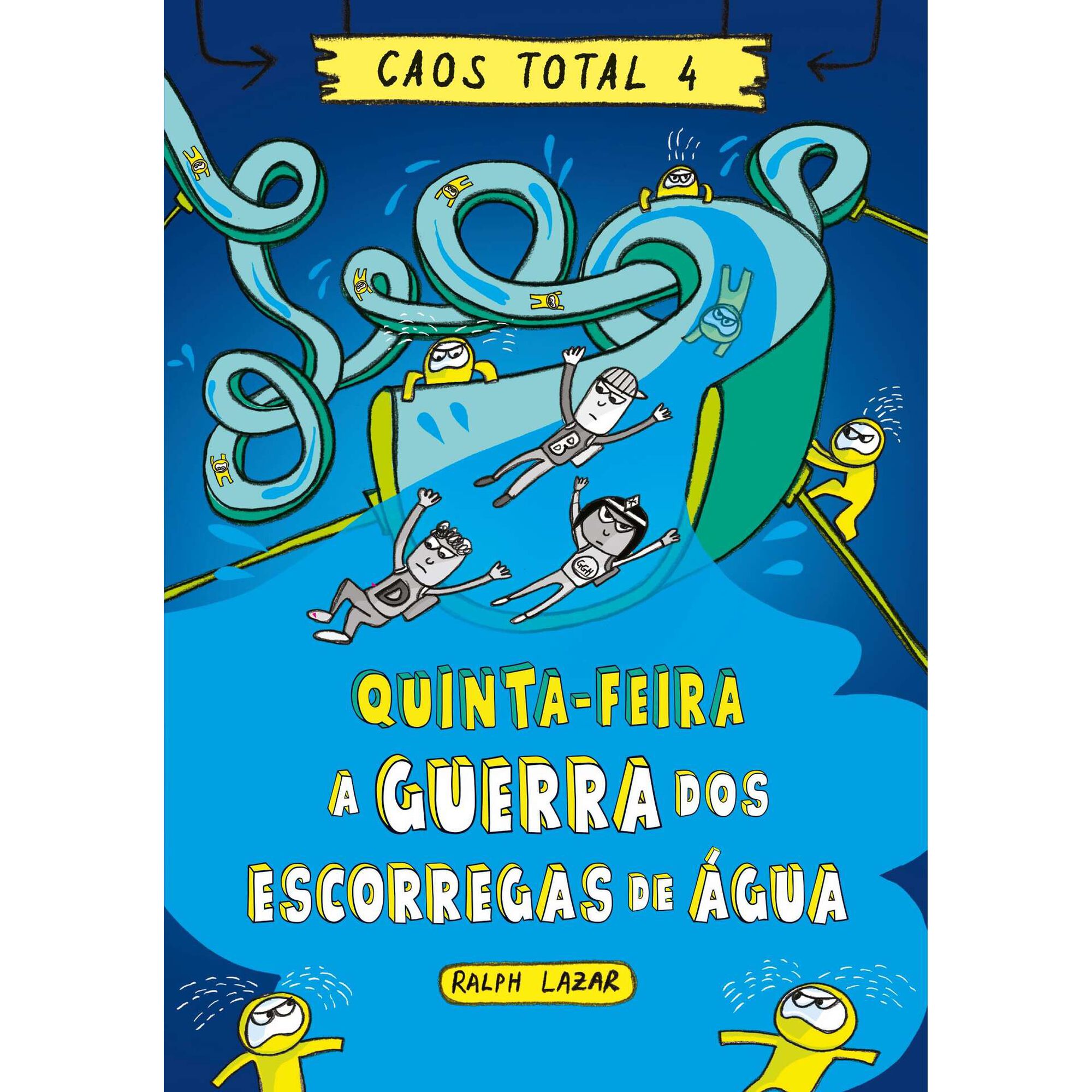 Quinta-feira - A Guerra dos Escorregas de Água Quinta-feira - A Guerra dos Escorregas de Água