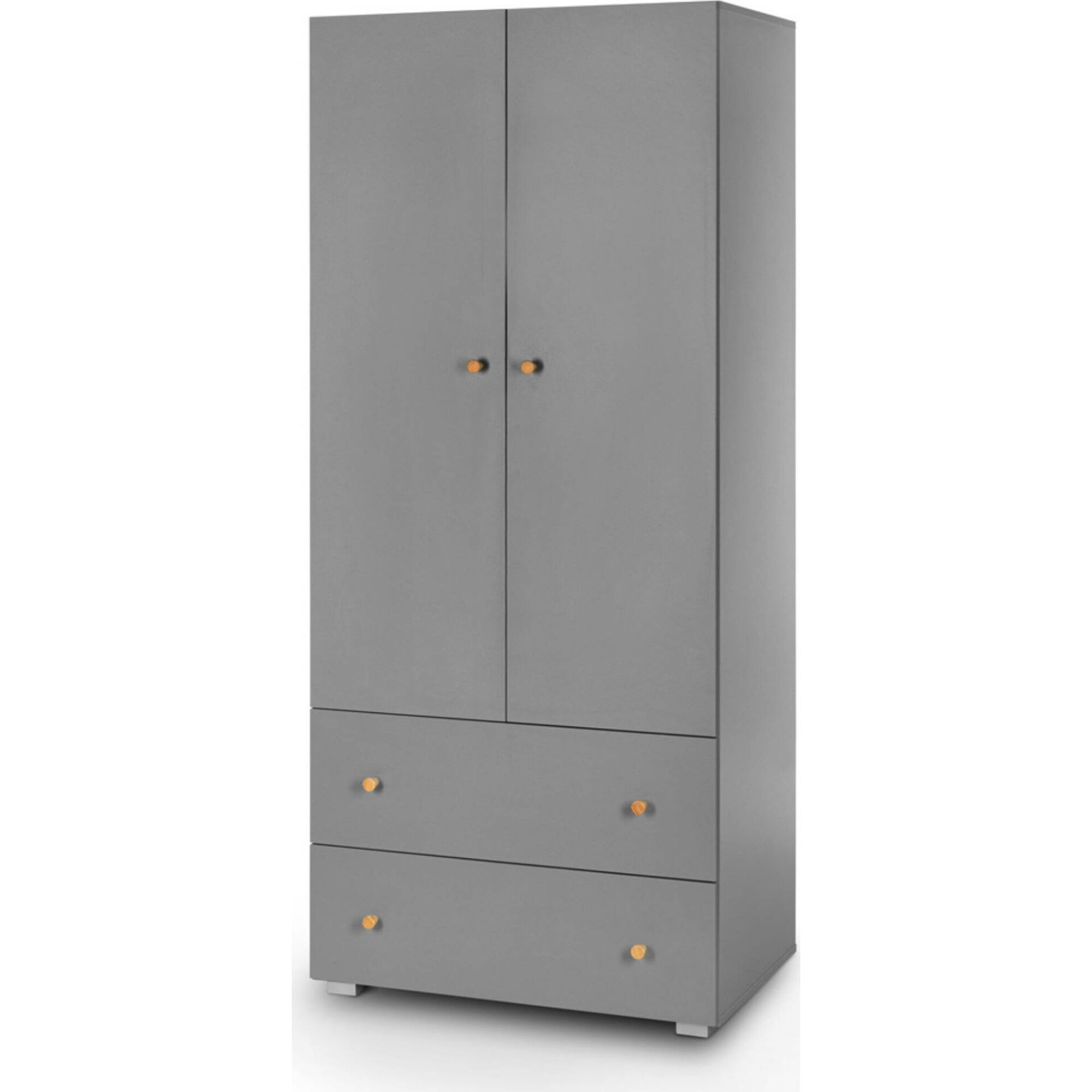 Roupeiro 2 Portas e 2 Gavetas 80x183x52cm Roupeiro 2 Portas e 2 Gavetas 80x183x52cm