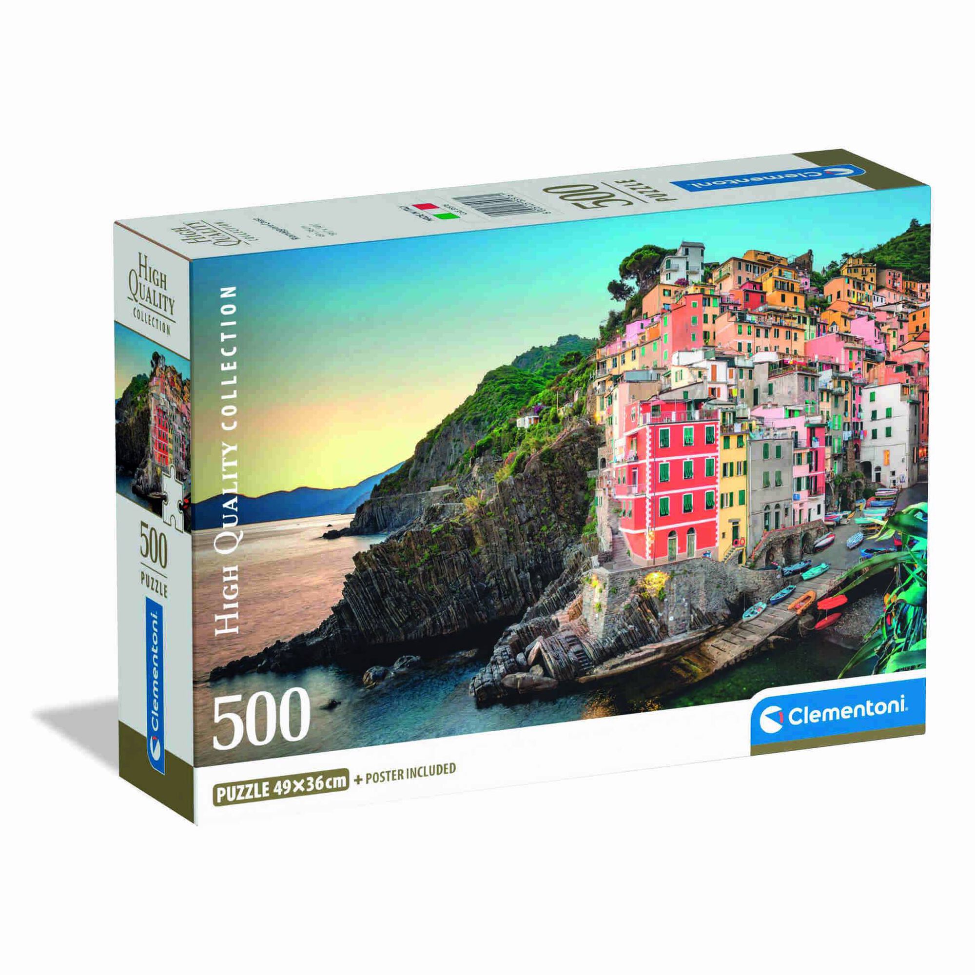 Puzzle Riomaggiore Coast 500 Peças