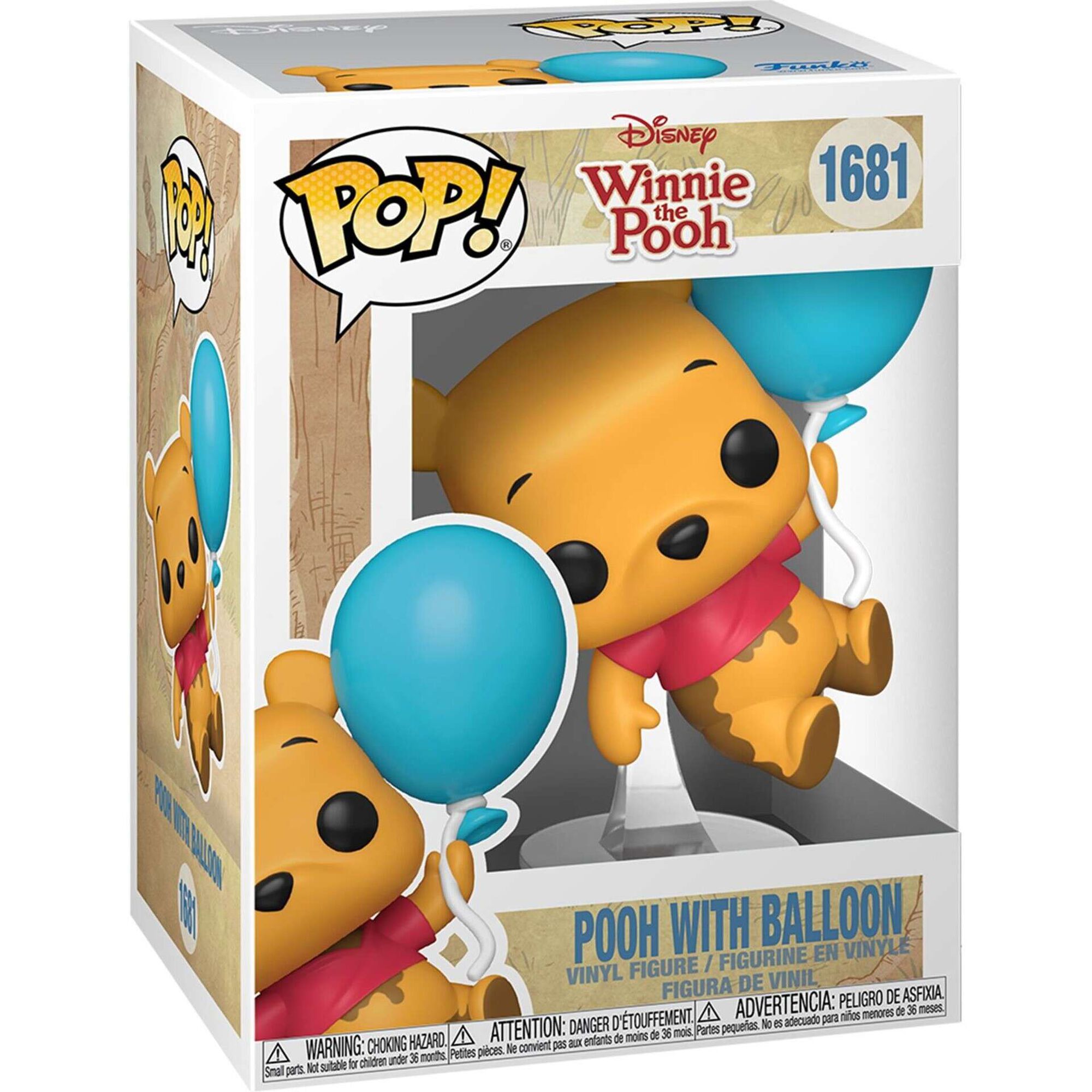Funko - Figura Winnie the Pooh com Bal&atilde;o