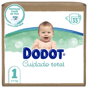 Fraldas Cuidado Total 2-5kg T1