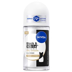 Desodorizante Roll On Black & White Silky Smooth Nivea