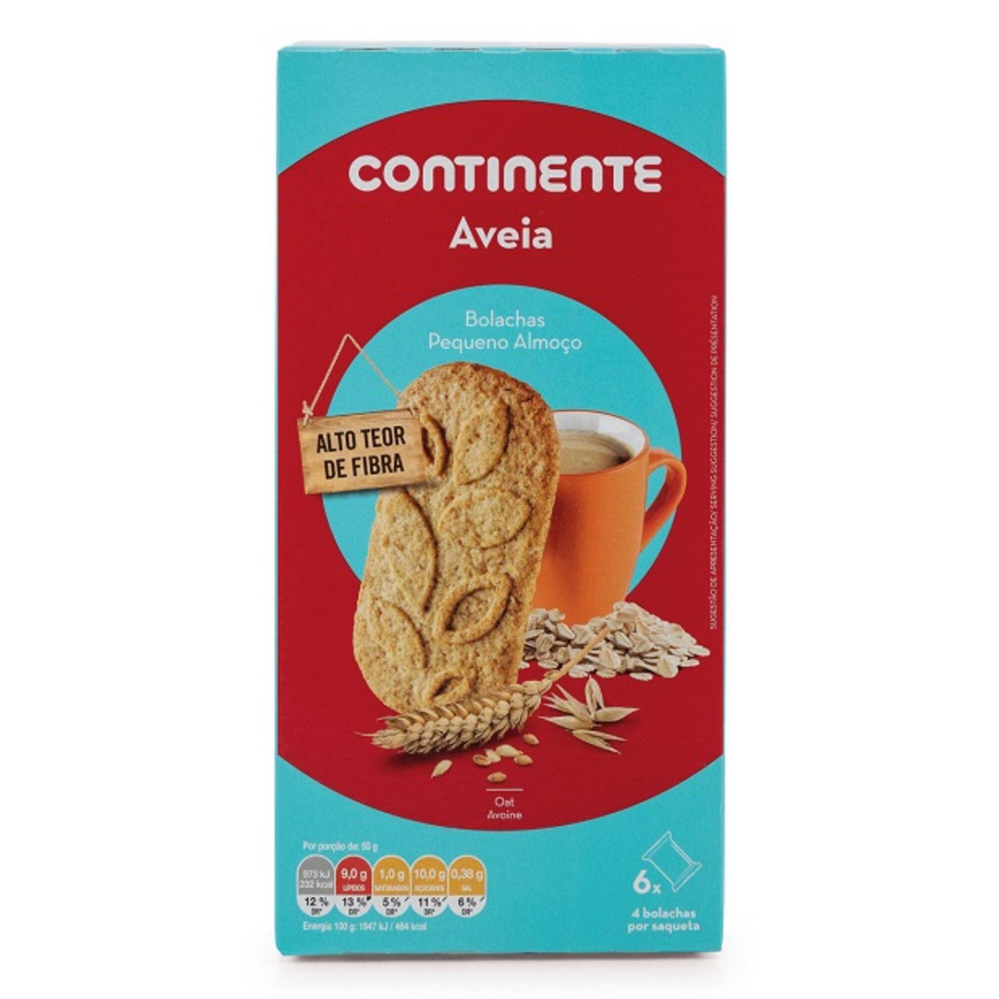 Bolachas Pequeno Almoço Aveia