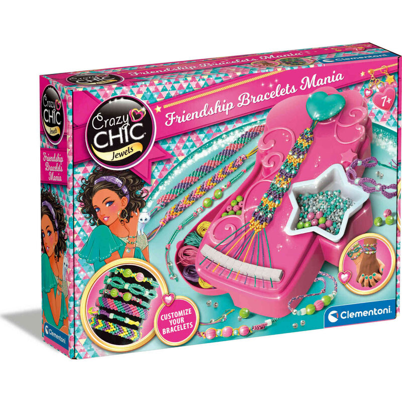 Clementoni - Braceletes Mania Crazy Chic