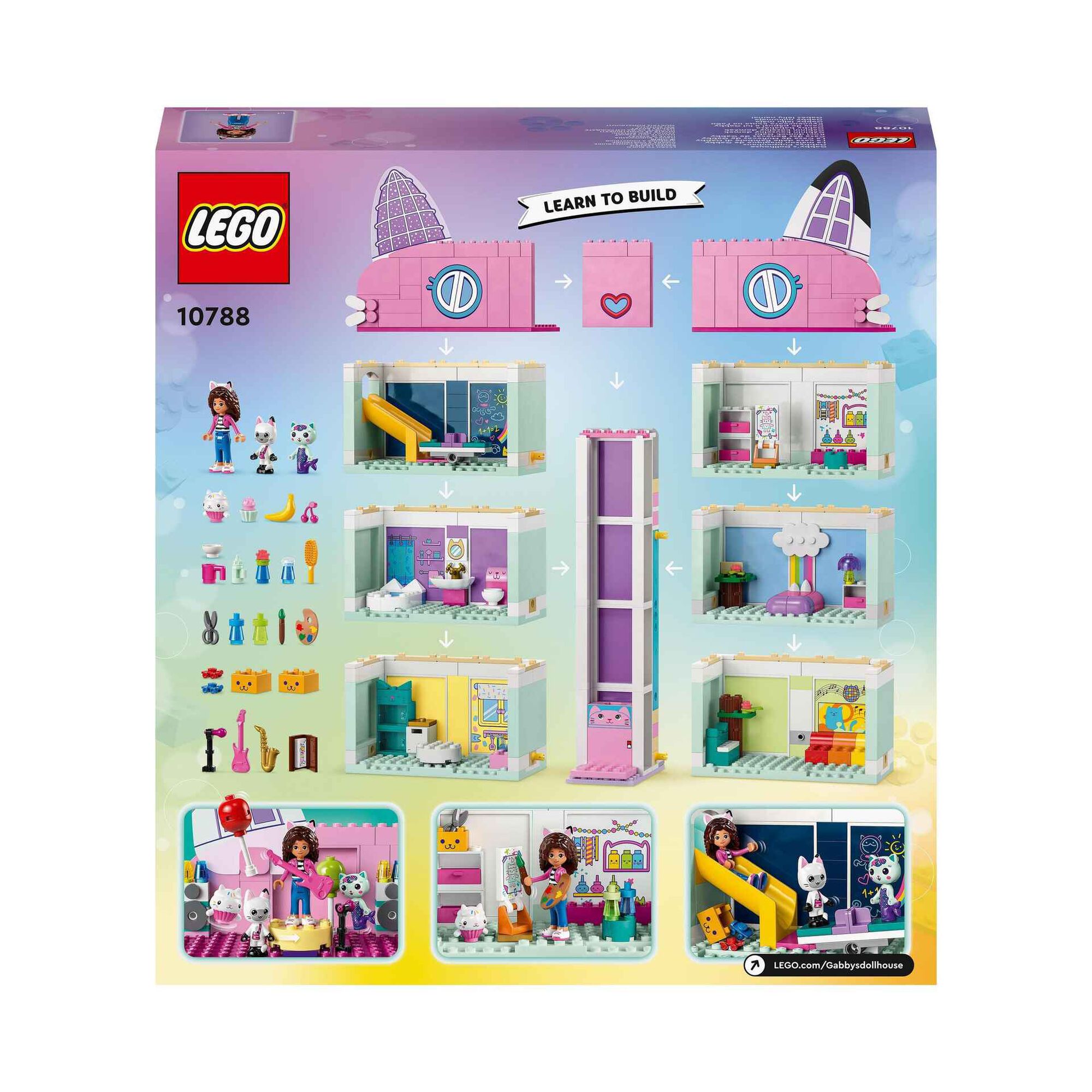 LEGO Gabby's Dollhouse - Casa das Bonecas da Gabby - 10788