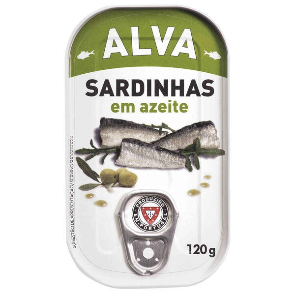 Sardinha em Azeite Refinado Alva
