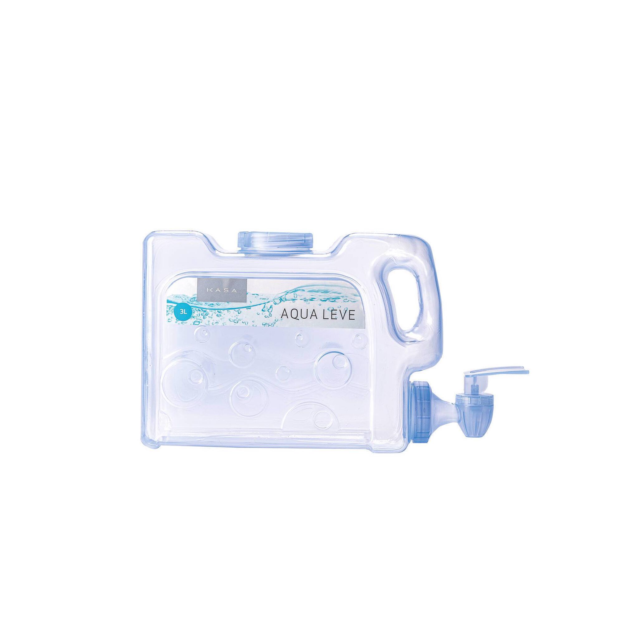 Contentor de &Aacute;gua Pl&aacute;stico para Frigor&iacute;fico 5L Azul Aqua Leve Kasa