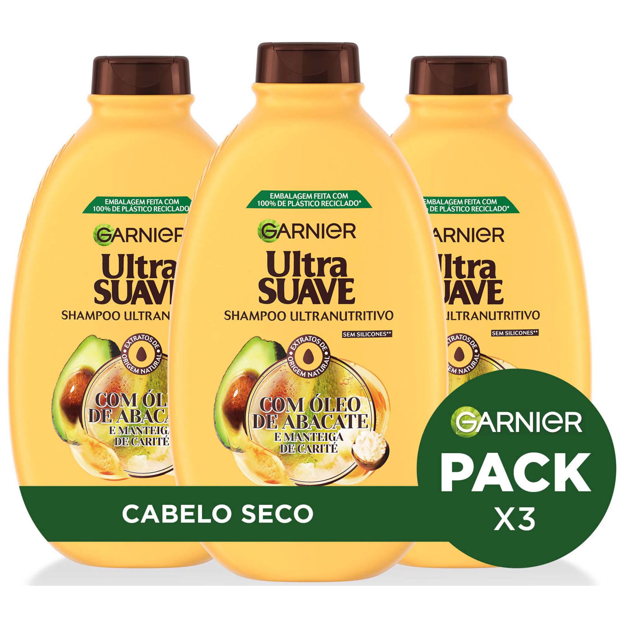 Champô Ultra Suave Abacate e Carité Champô Ultra Suave Abacate e Carité