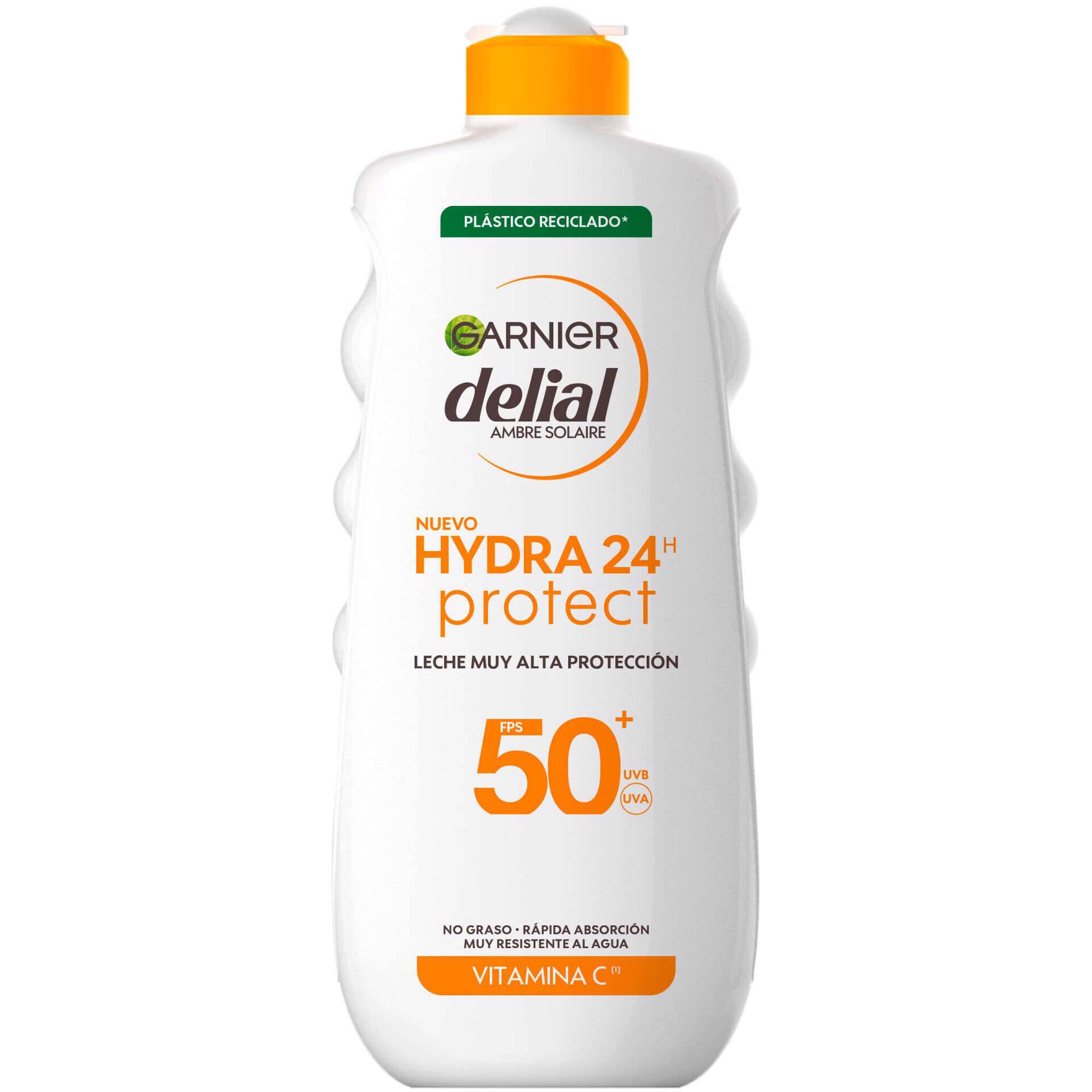 Protetor Solar Leite Hydra 24H Protect FPS 50 Garnier Ambre Solaire&nbsp;