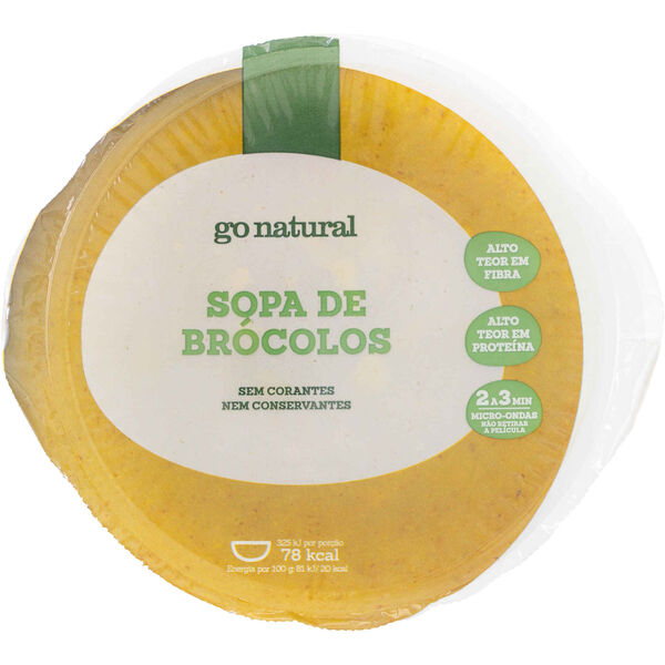 Sopa de Brócolos Go Natural
