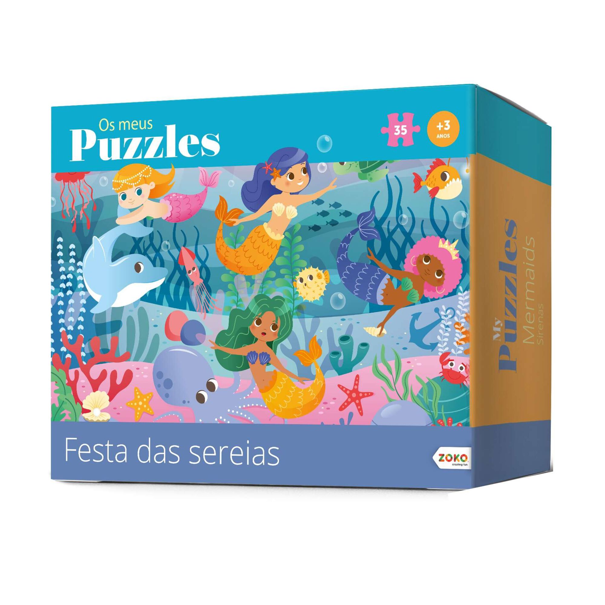 Puzzle Festa das Sereias 35 Peças