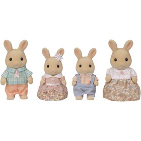 Sylvanian Families - Pack Figuras Fam&iacute;lia Coelho Leite