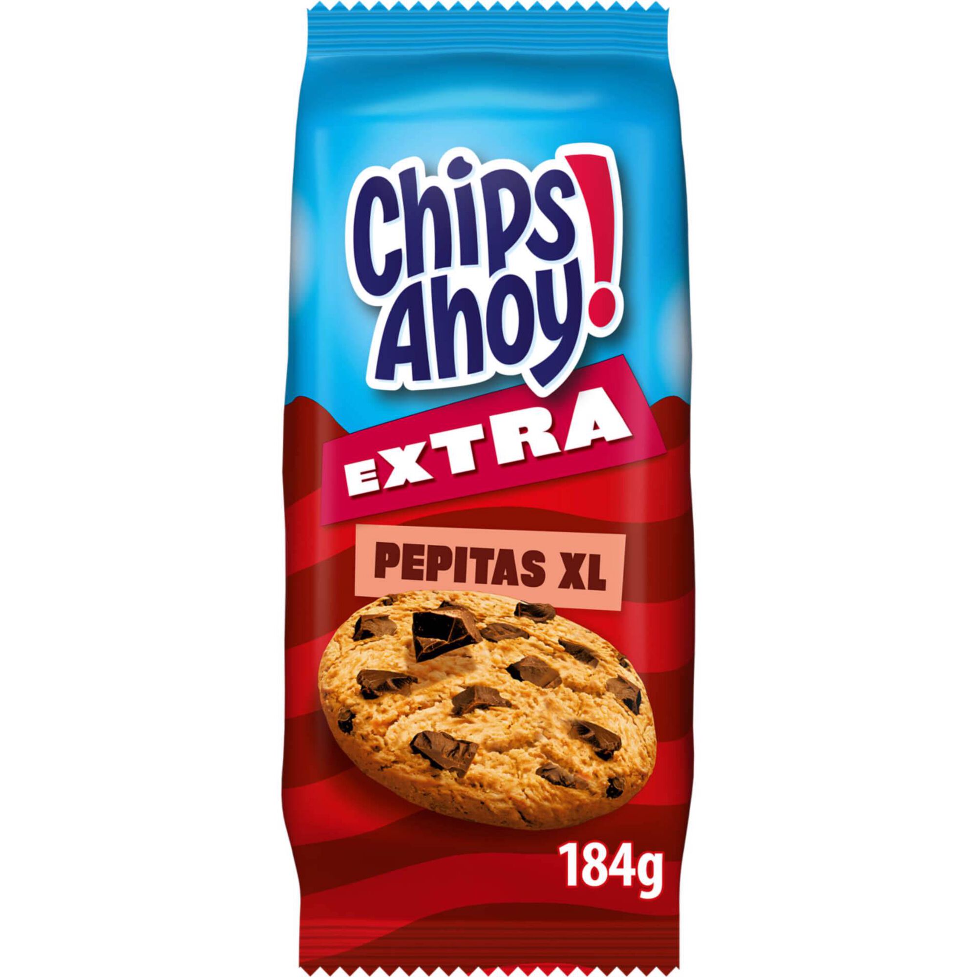 Bolachas Extra Pepitas XL Chips Ahoy