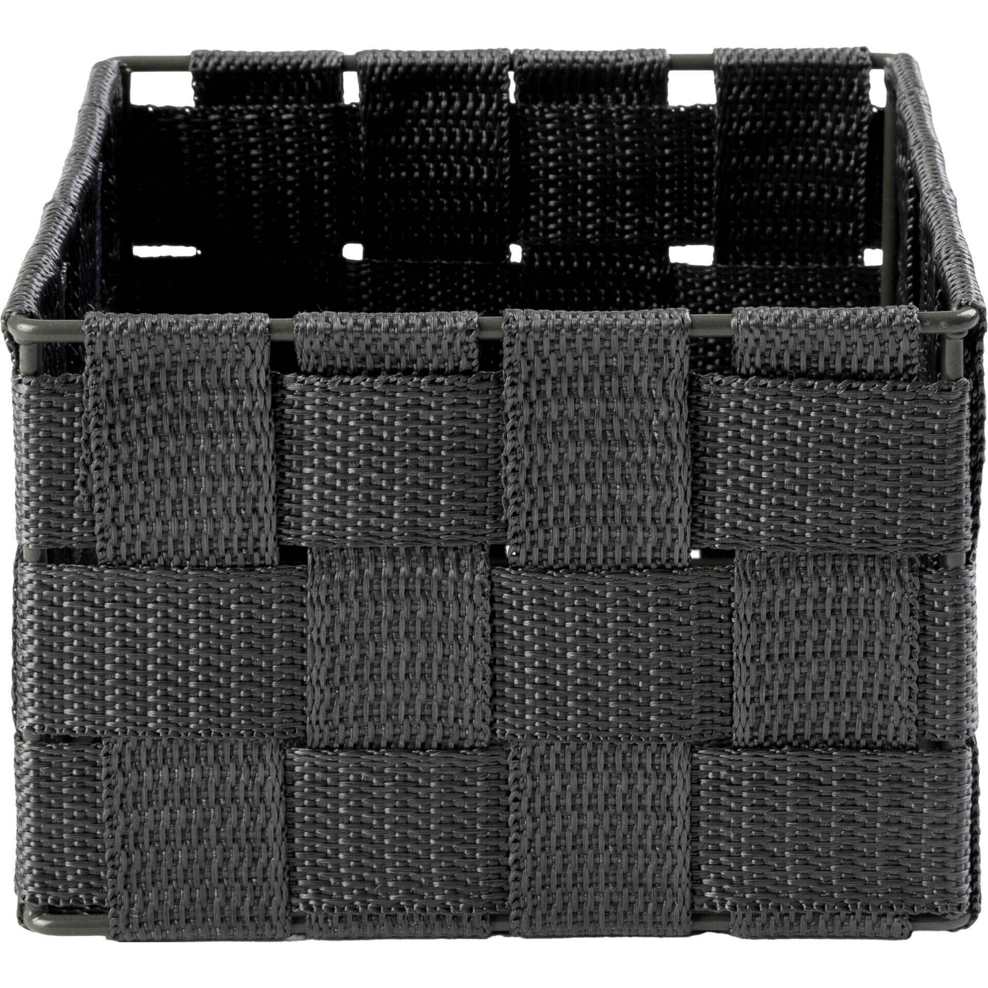 Conjunto de 4 Cestos Arrumação Preto Vigo