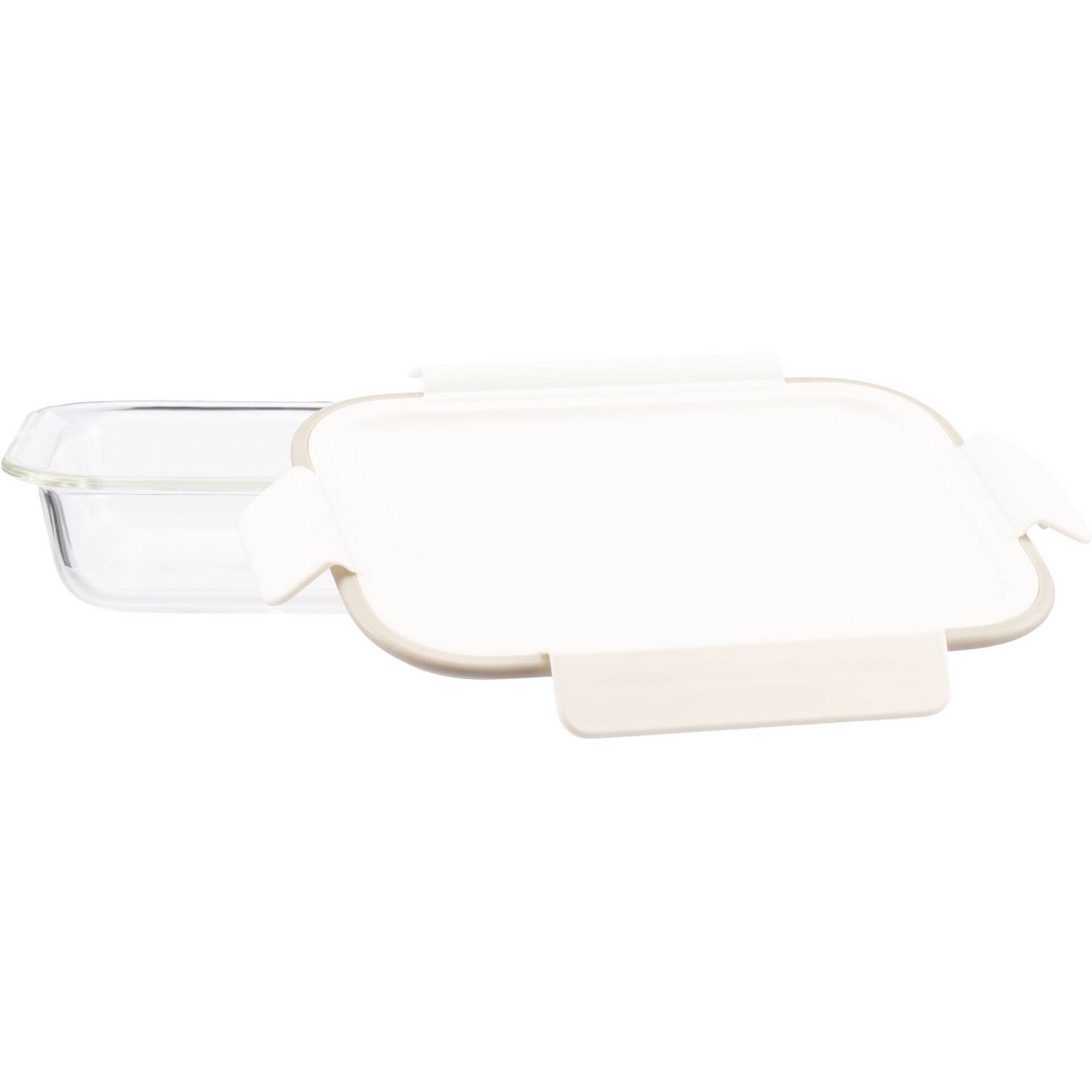 Conjunto 3 Caixas Herm&eacute;ticas Vidro Bloom Kasa