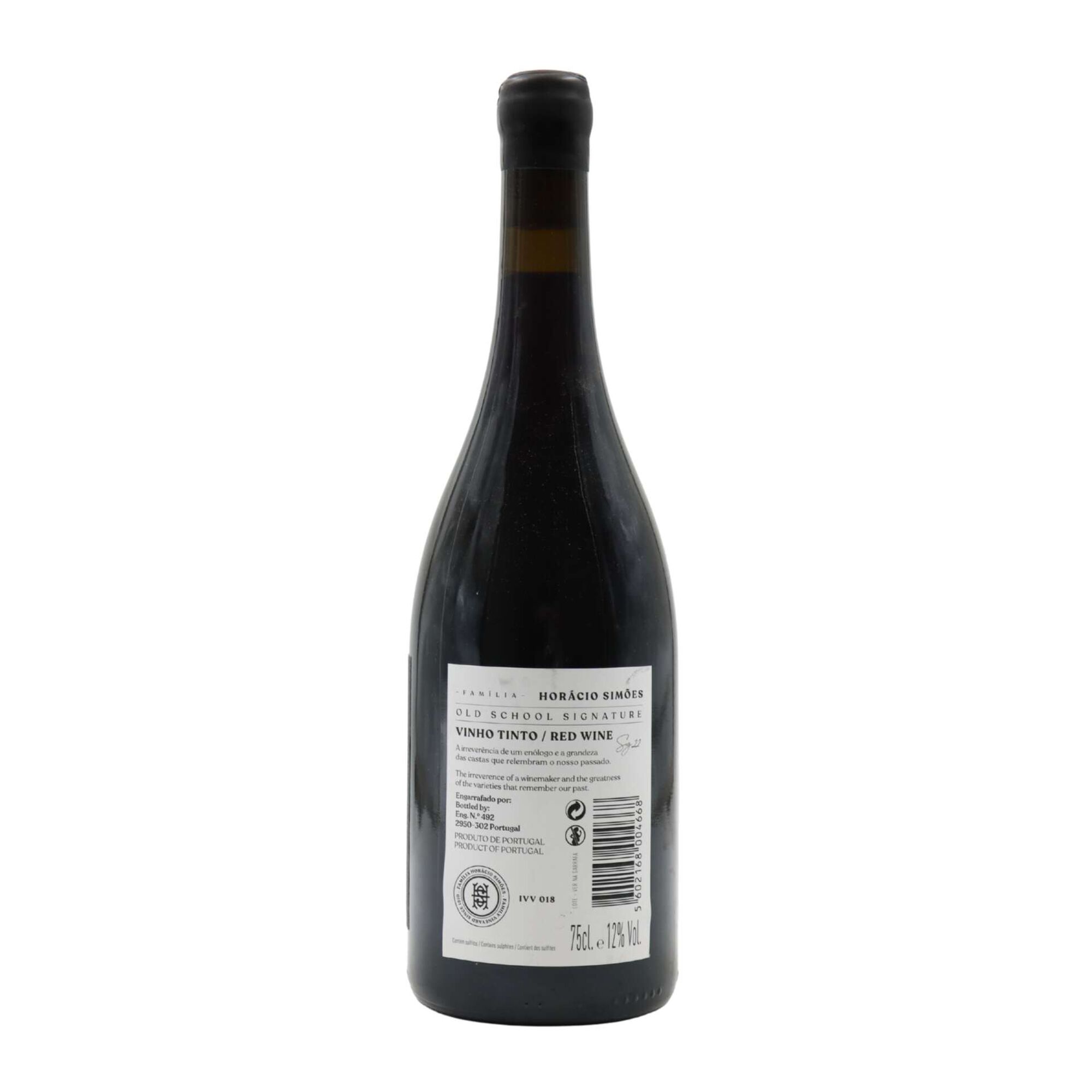 Hor&aacute;cio Sim&otilde;es Old School Signature Pen&iacute;nsula De Set&uacute;bal Vinho Tinto