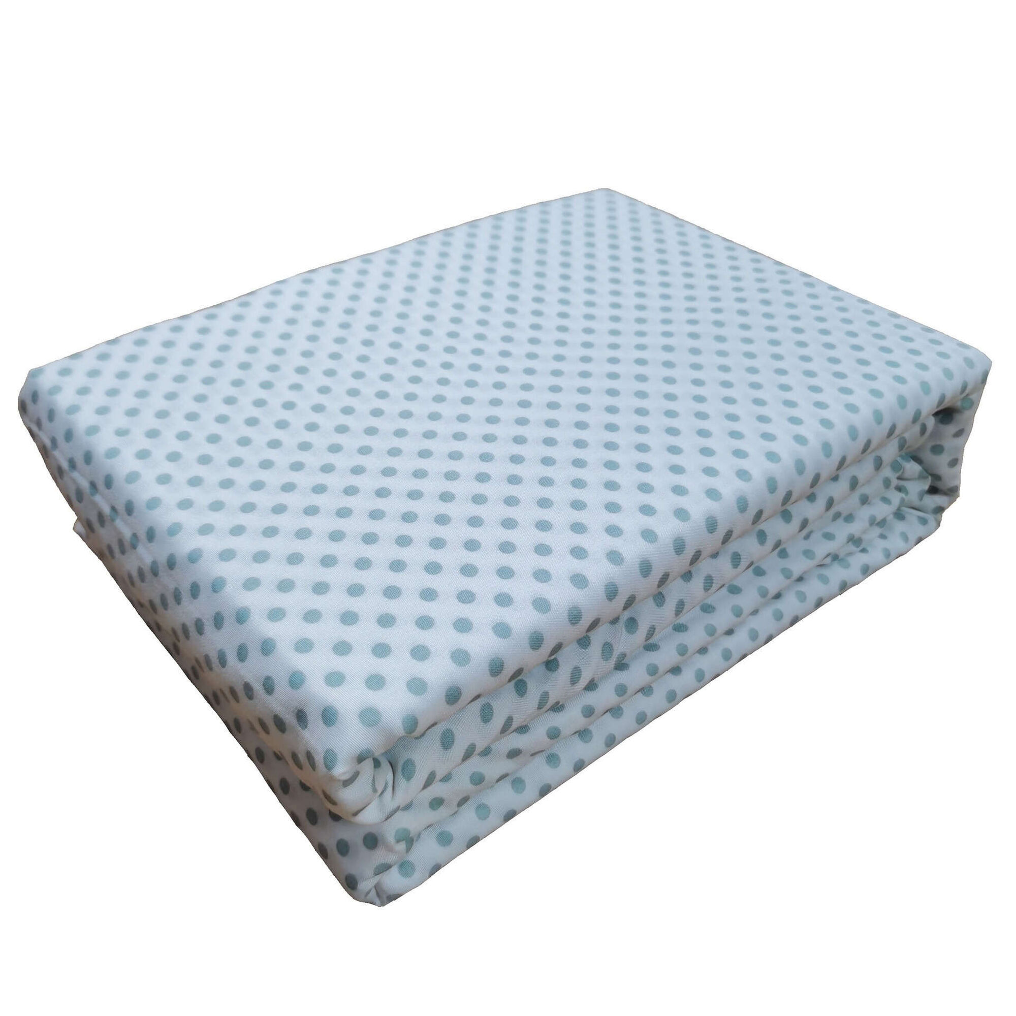 Conjunto Capa Edredão Microfibra 160x220cm Pintas Azuis