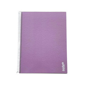 Caderno Espiral A4 Pautado Roxo Tecnocolours