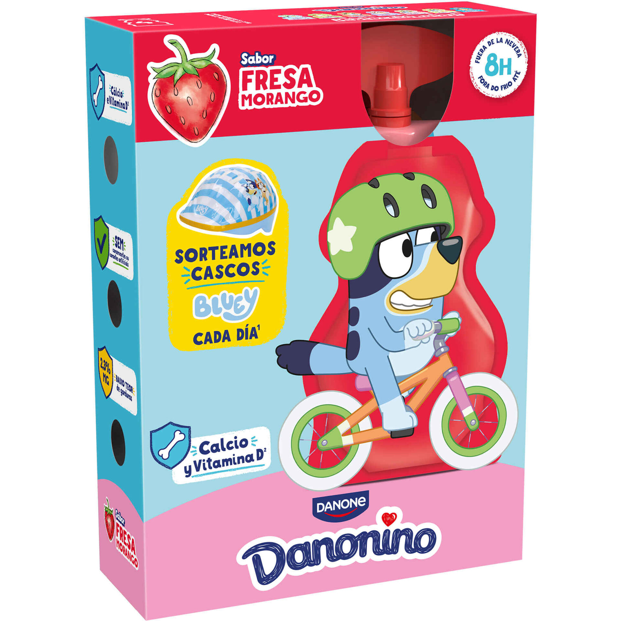 Iogurte Pouch Morango Infantil Danonino Danone