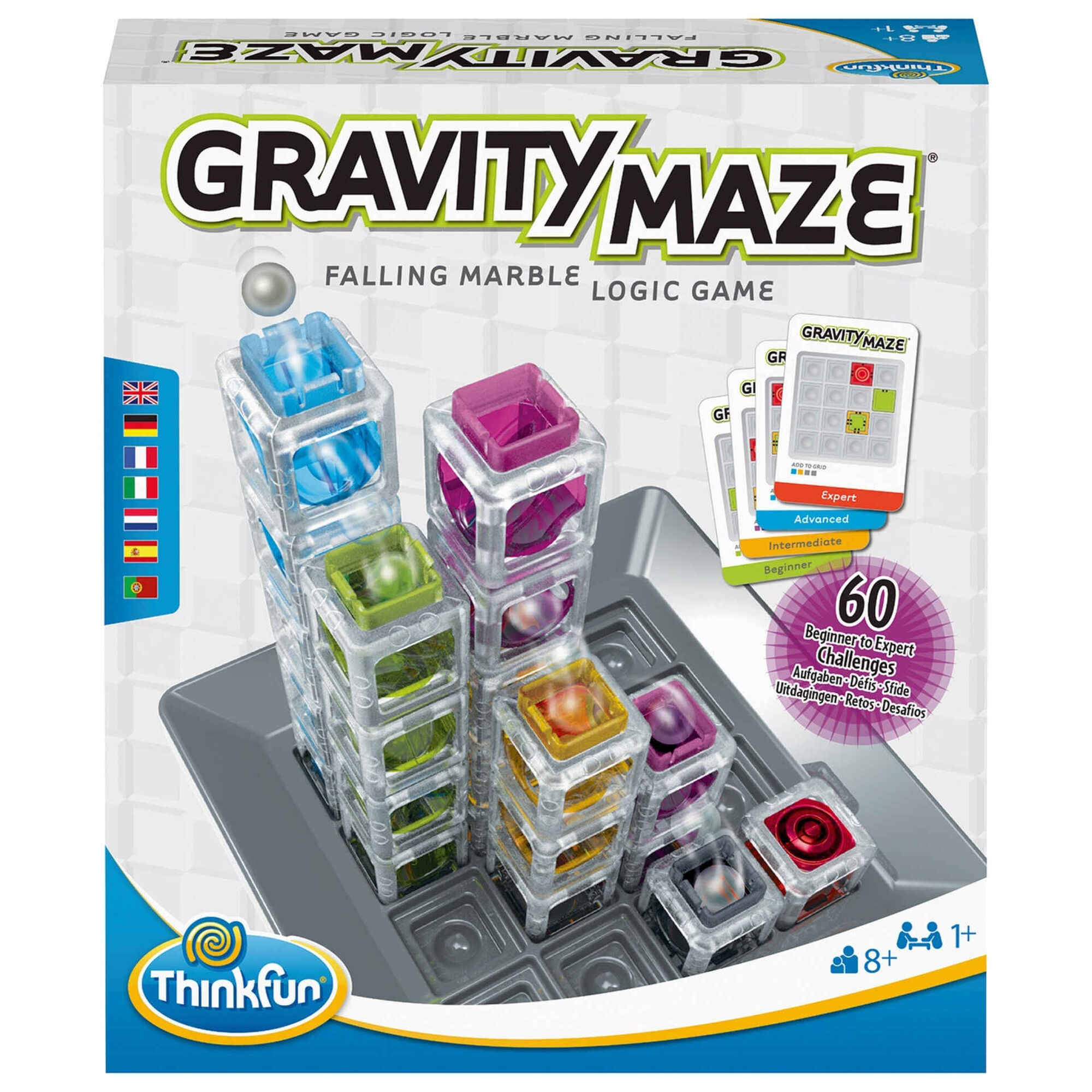 Jogo de Tabuleiro de Lógica - Gravity Maze