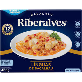Línguas de Bacalhau 12 Meses de Cura Congelado