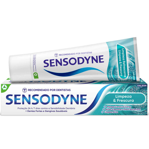 Pasta de Dentes Limpeza Avançada e Frescura Intensa Sensodyne