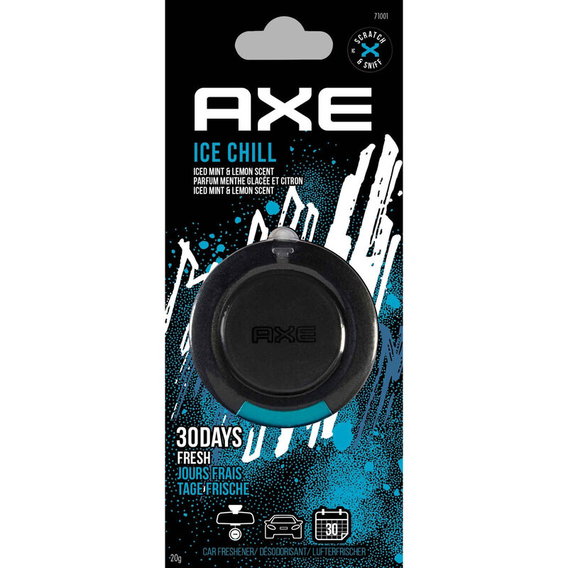 Ambientador Auto Pendurar Plástico Ice Chill Axe