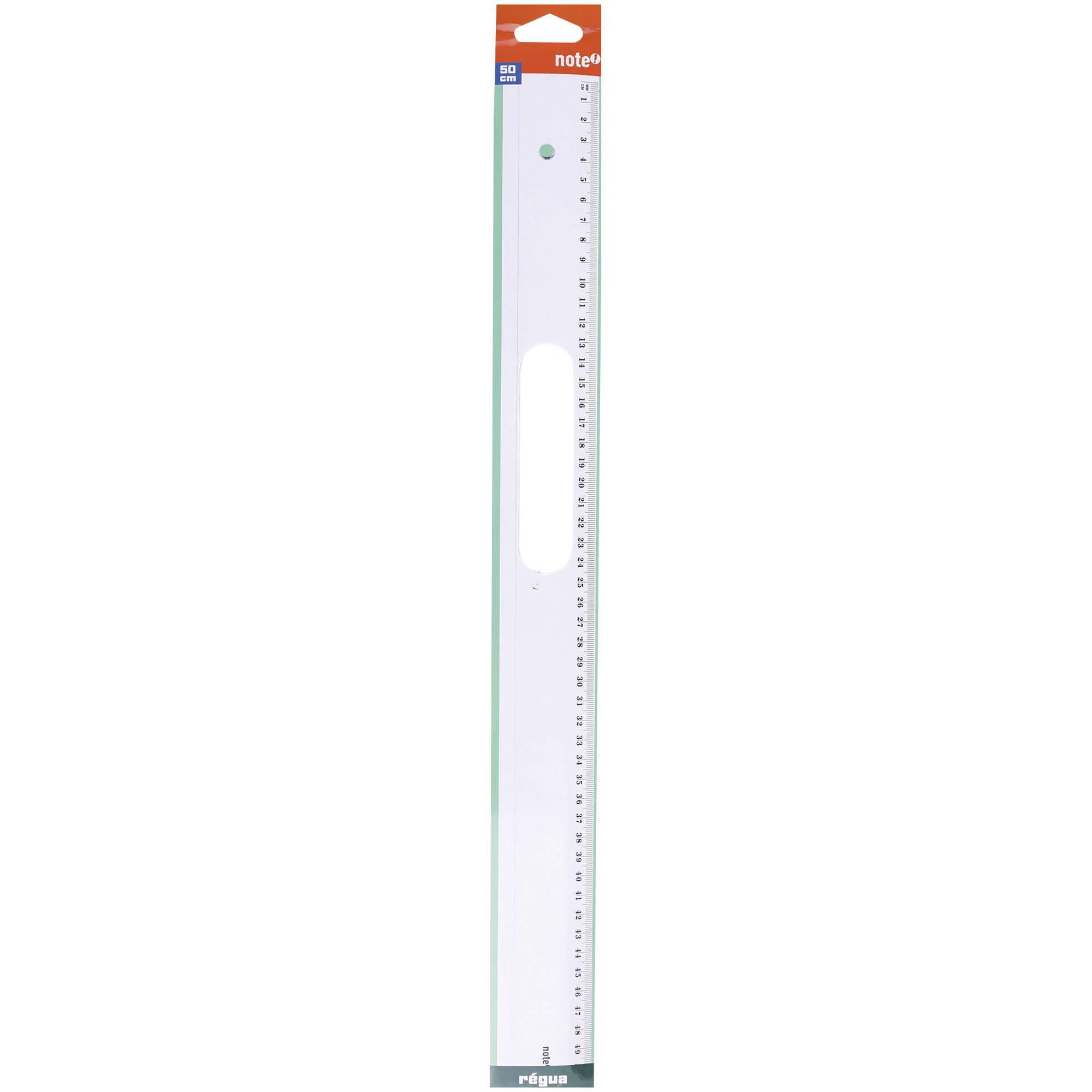 R&eacute;gua 50cm Cristal Note!