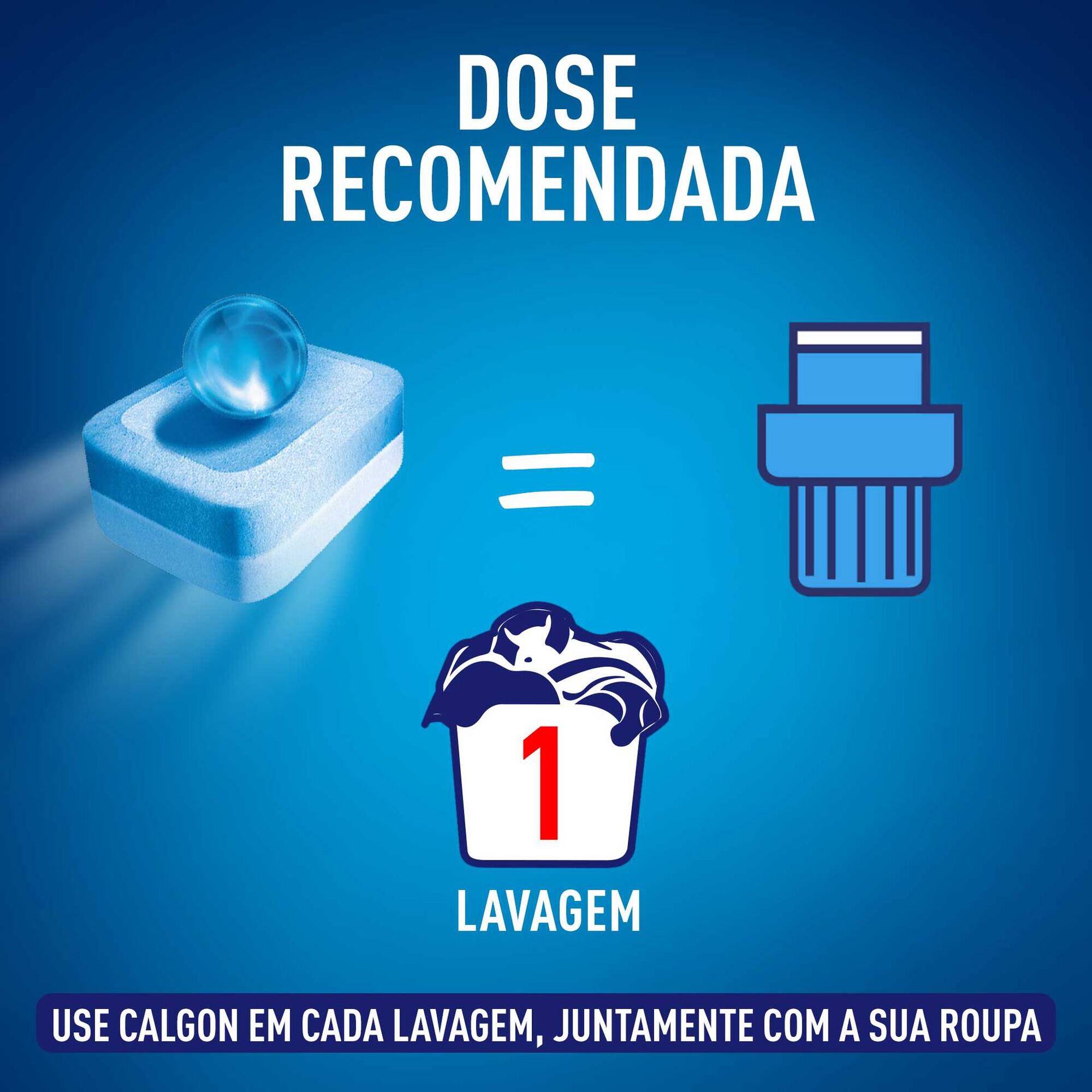 Descalcificador Máquina Roupa Gel 4 em 1