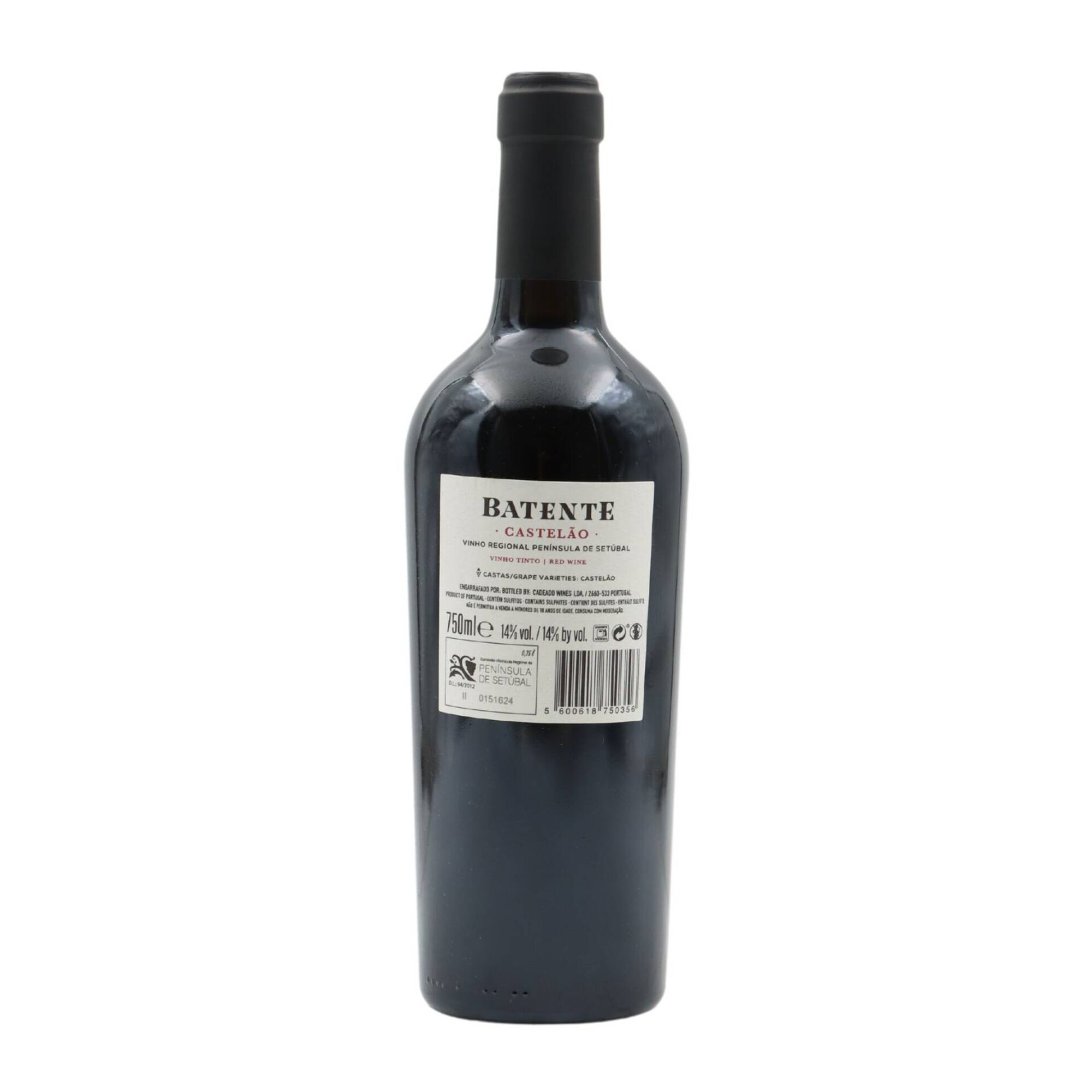 Batente Castel&atilde;o Pen&iacute;nsula De Set&uacute;bal Vinho Tinto