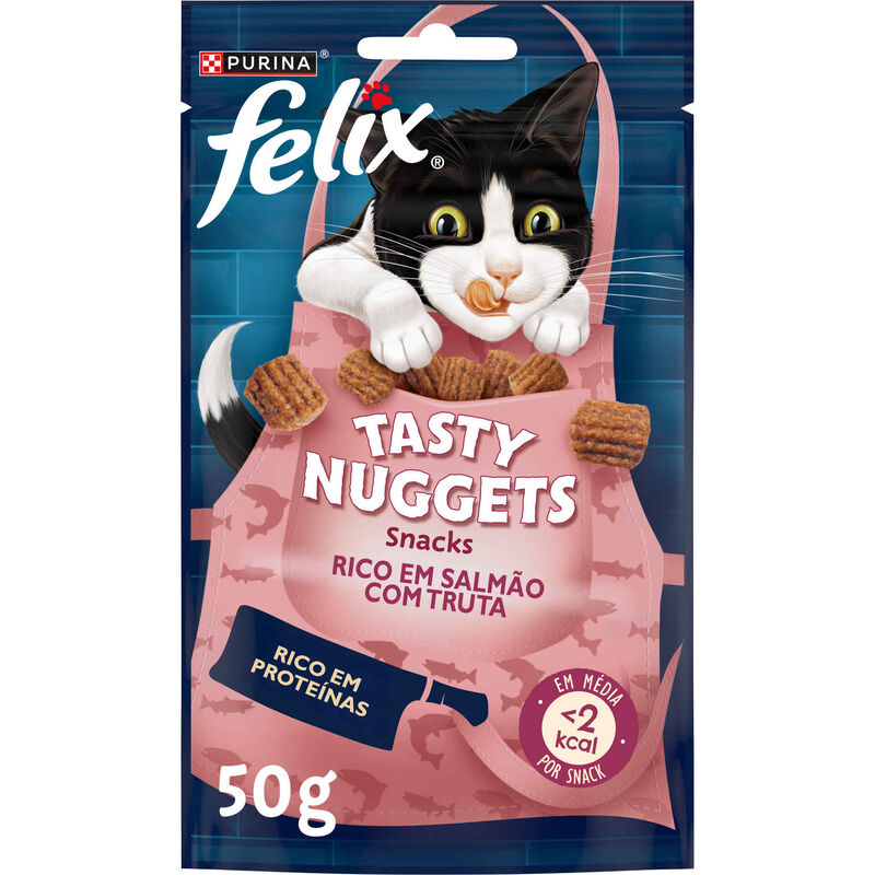 Snack para Gato Salmão e Truta Purina Felix