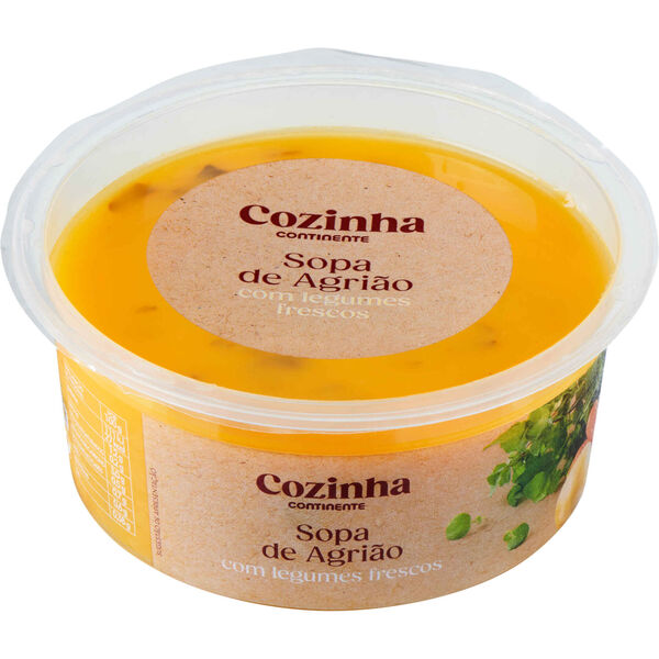 Sopa de Agrião Cozinha Continente