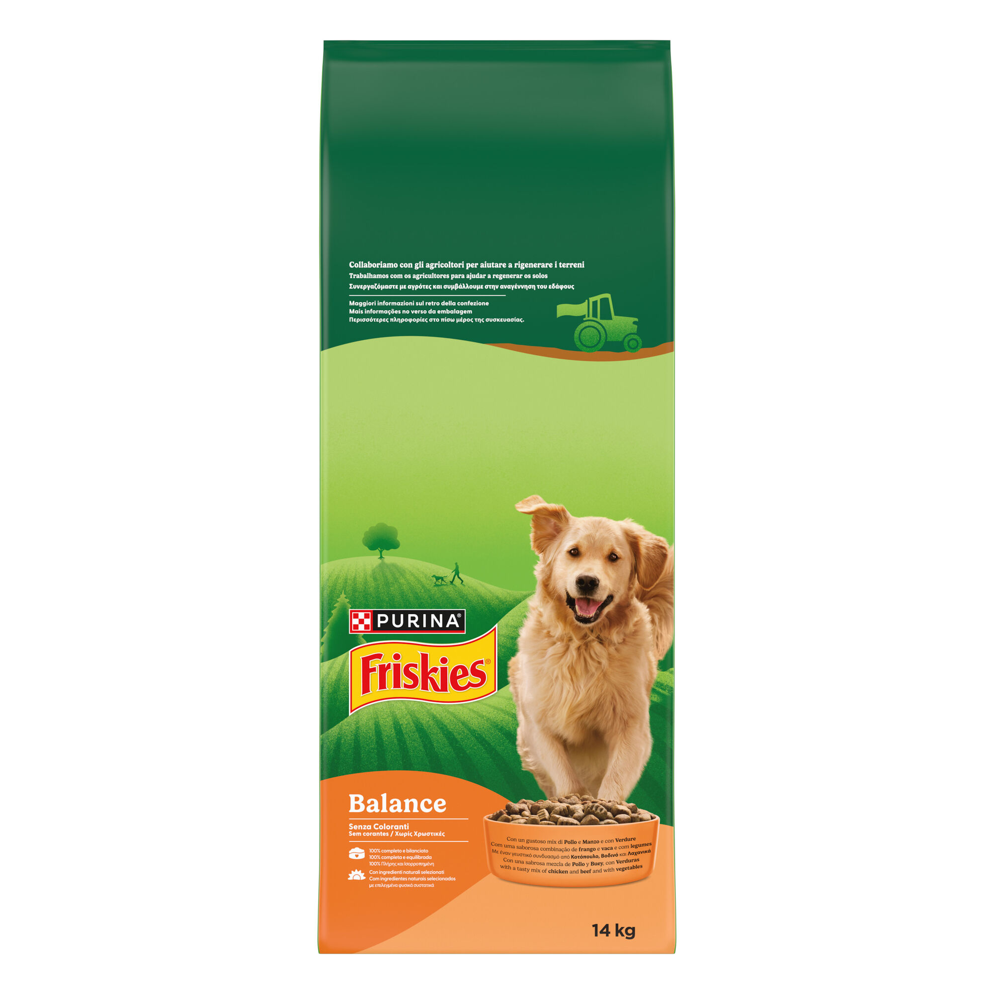 Ra&ccedil;&atilde;o para C&atilde;o Adulto Balance Frango Purina Friskies
