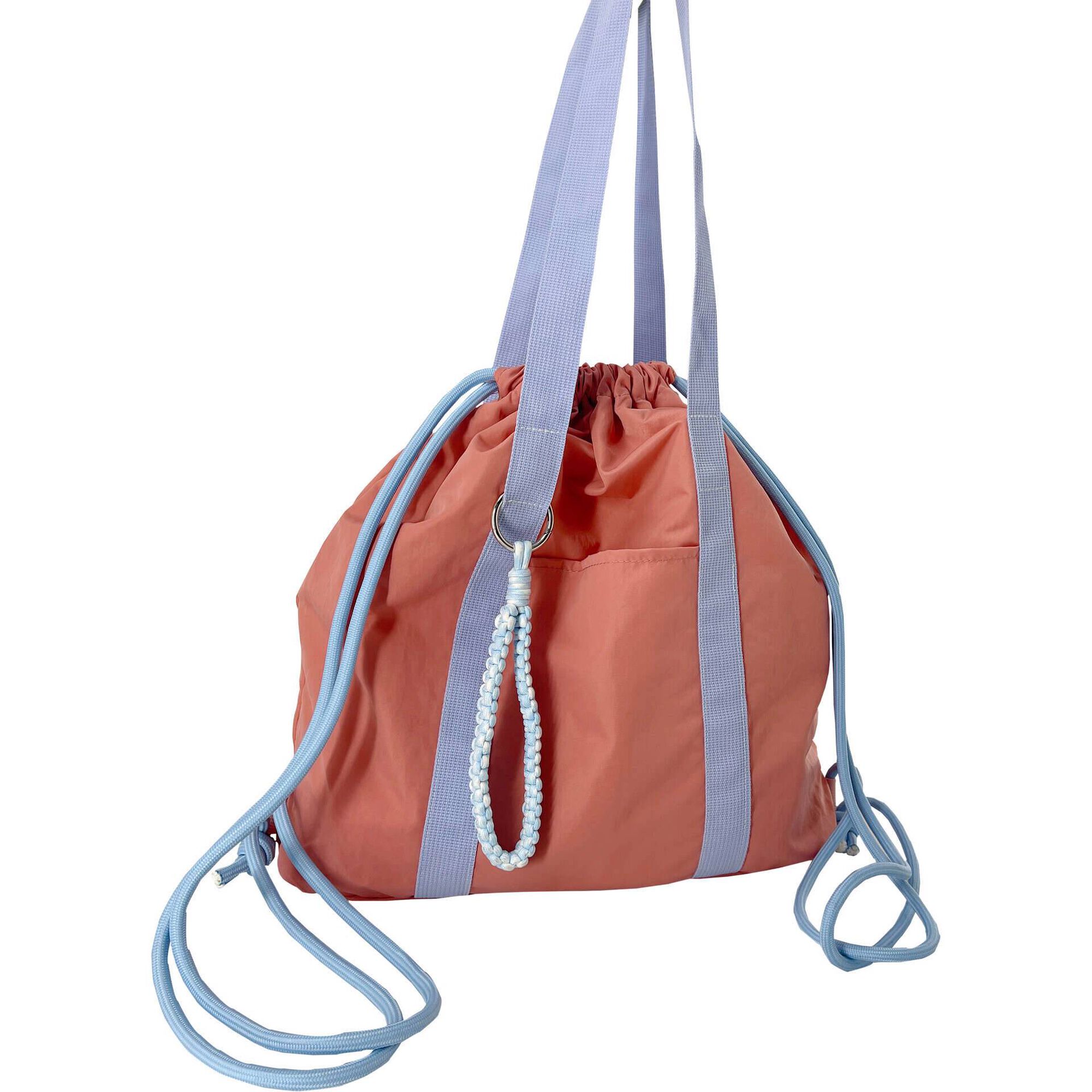 Bolsa Praia 25L Rosa e Azul Berg
