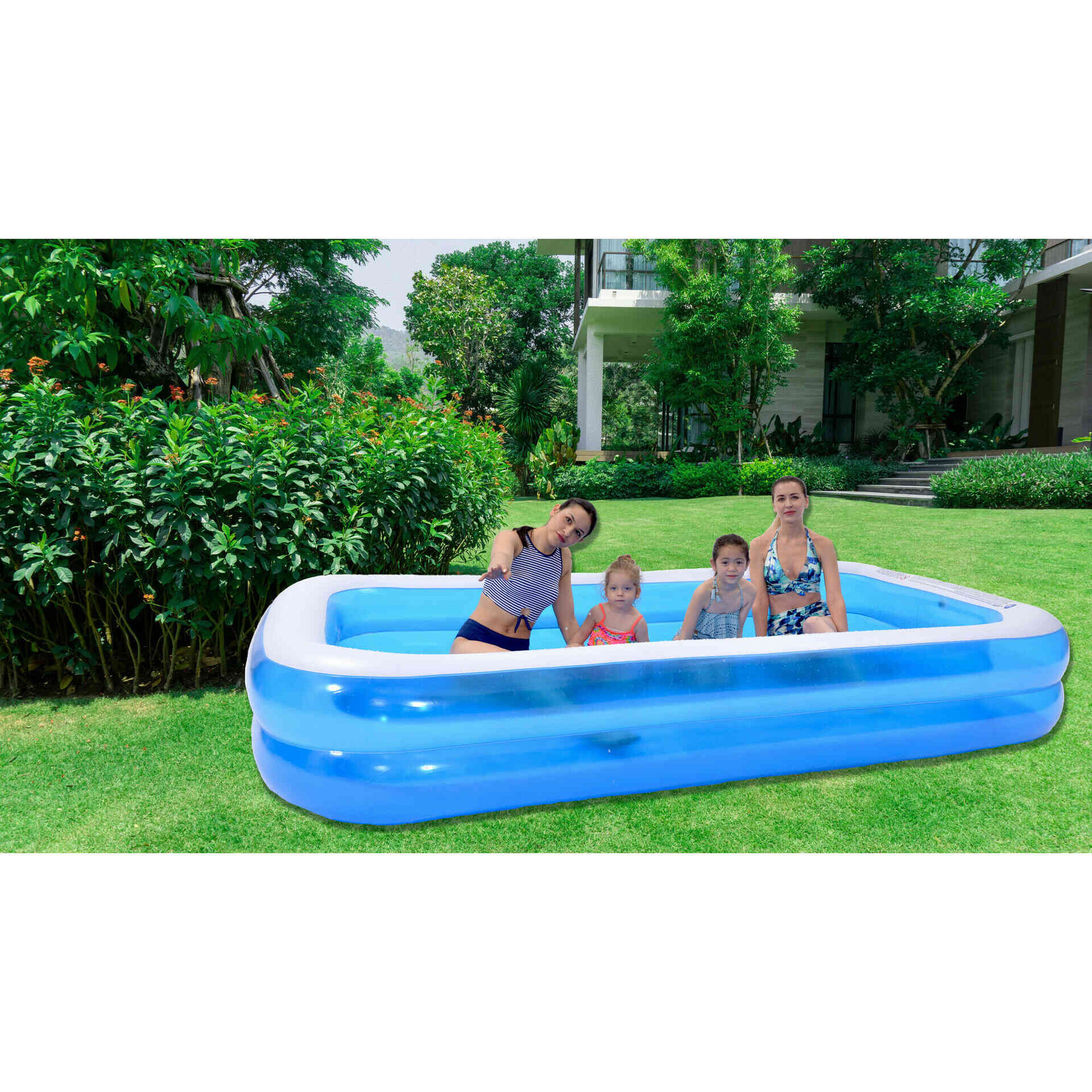 Piscina Insufl&aacute;vel Retangular 305x183x50cm