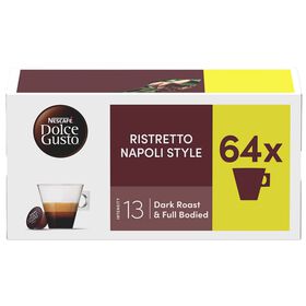 C&aacute;psulas de Caf&eacute; Ristretto Napoli Style Int 13 Nescaf&eacute; Dolce Gusto