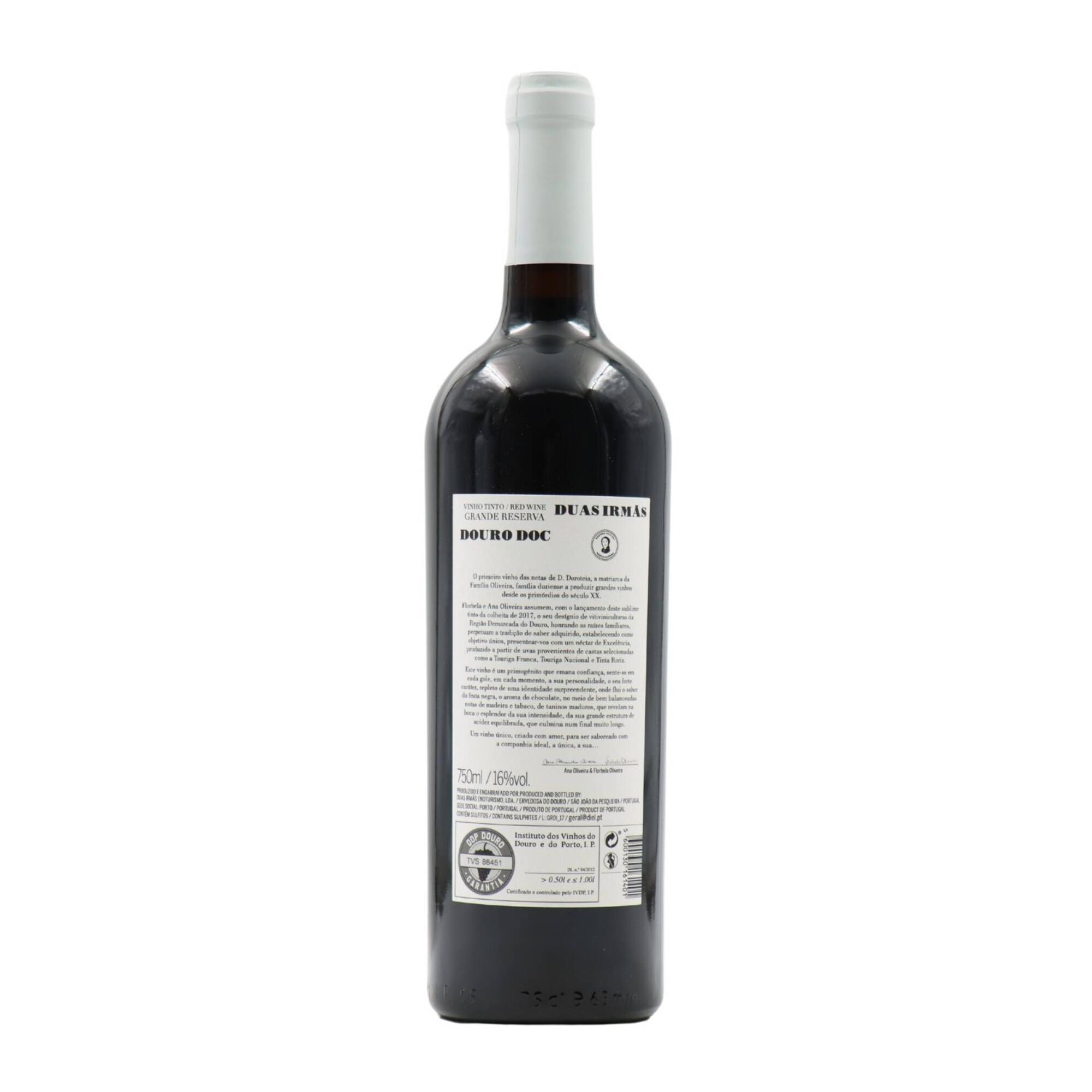 Duas Irm&atilde;s Grande Reserva Douro Vinho Tinto