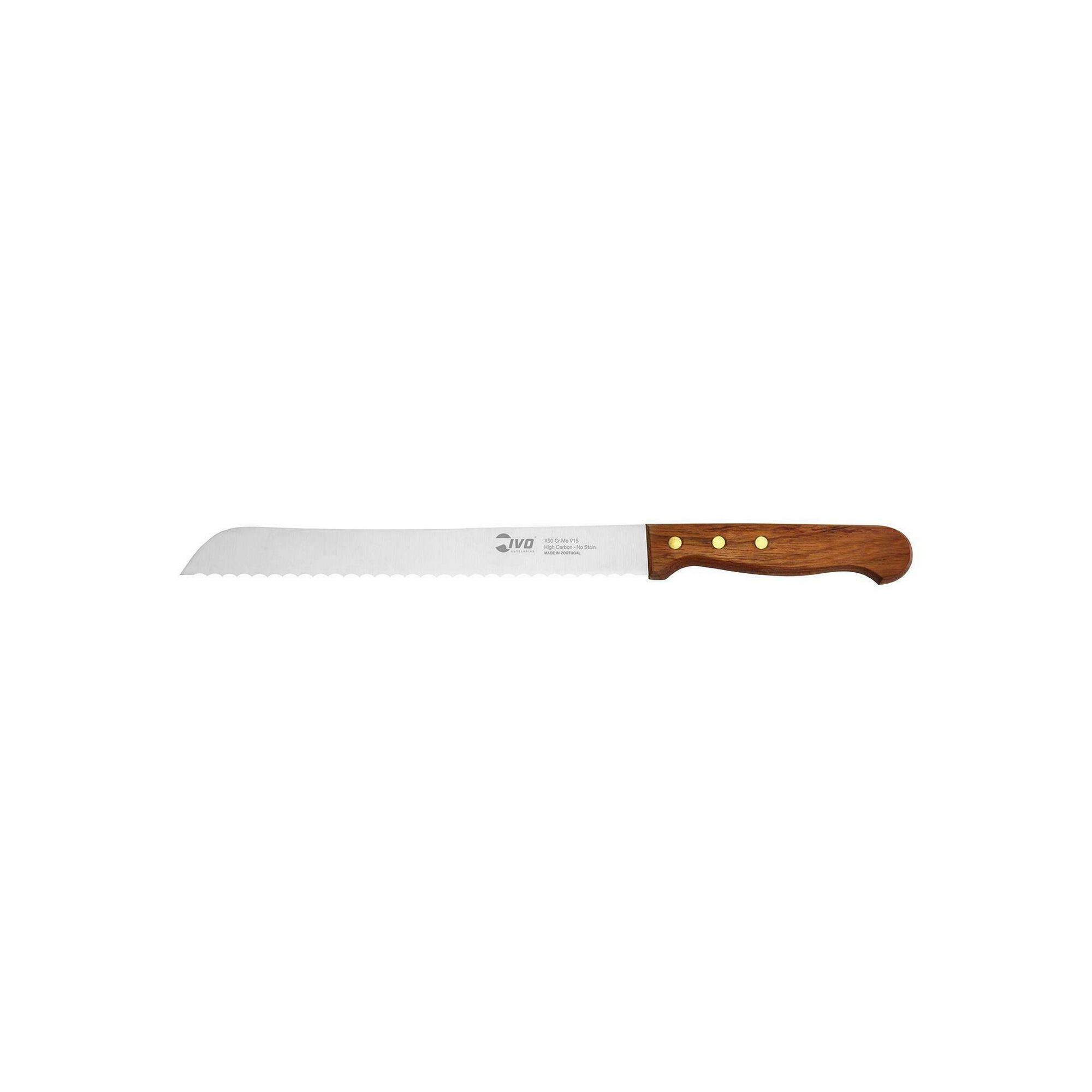 Faca Pão 20cm Cabo Madeira Jatoba Faca Pão 20cm Cabo Madeira Jatoba