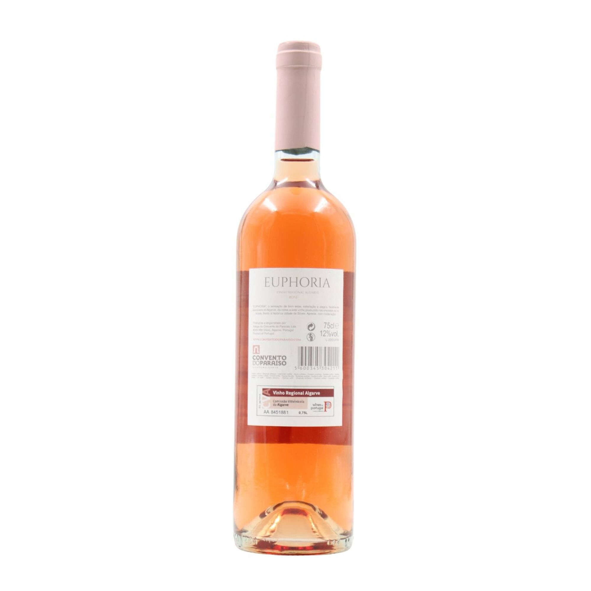 Convento Do Para&iacute;so Euphoria Algarve Vinho Ros&eacute;