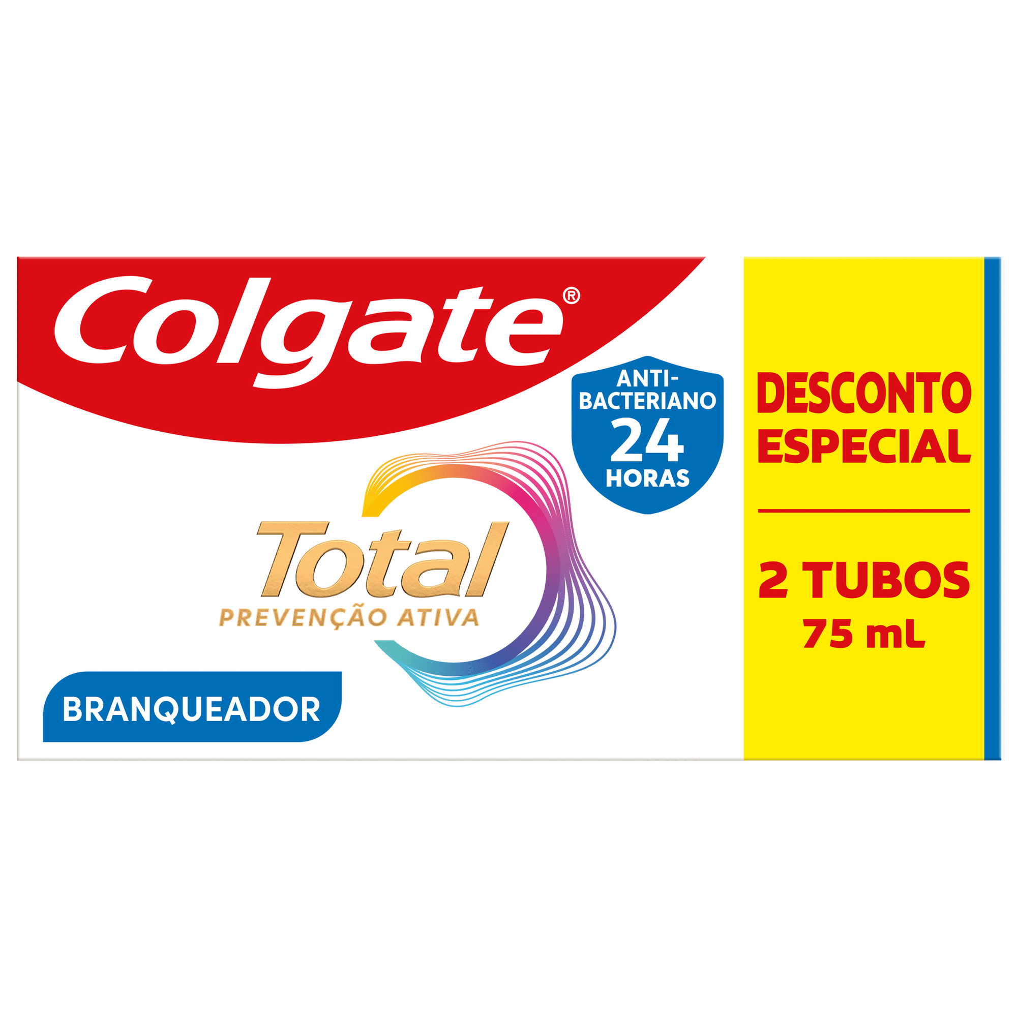 Pasta de Dentes Proteção Total Branqueadora
