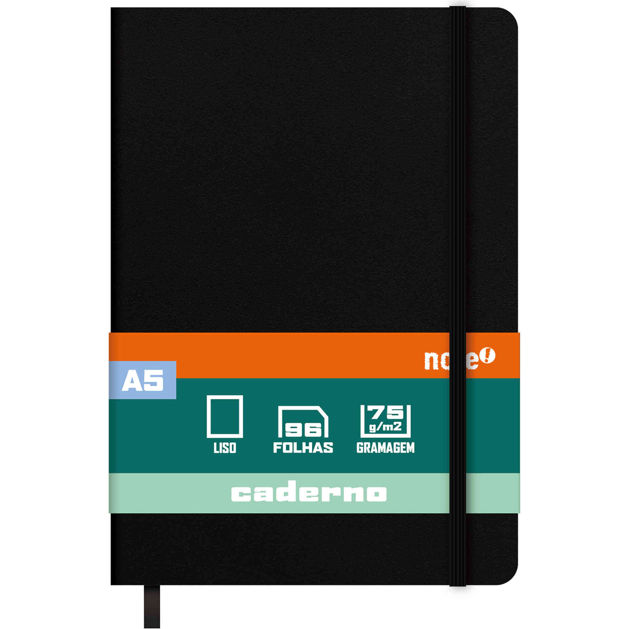 Caderno A5 Capa Dura Liso Note!