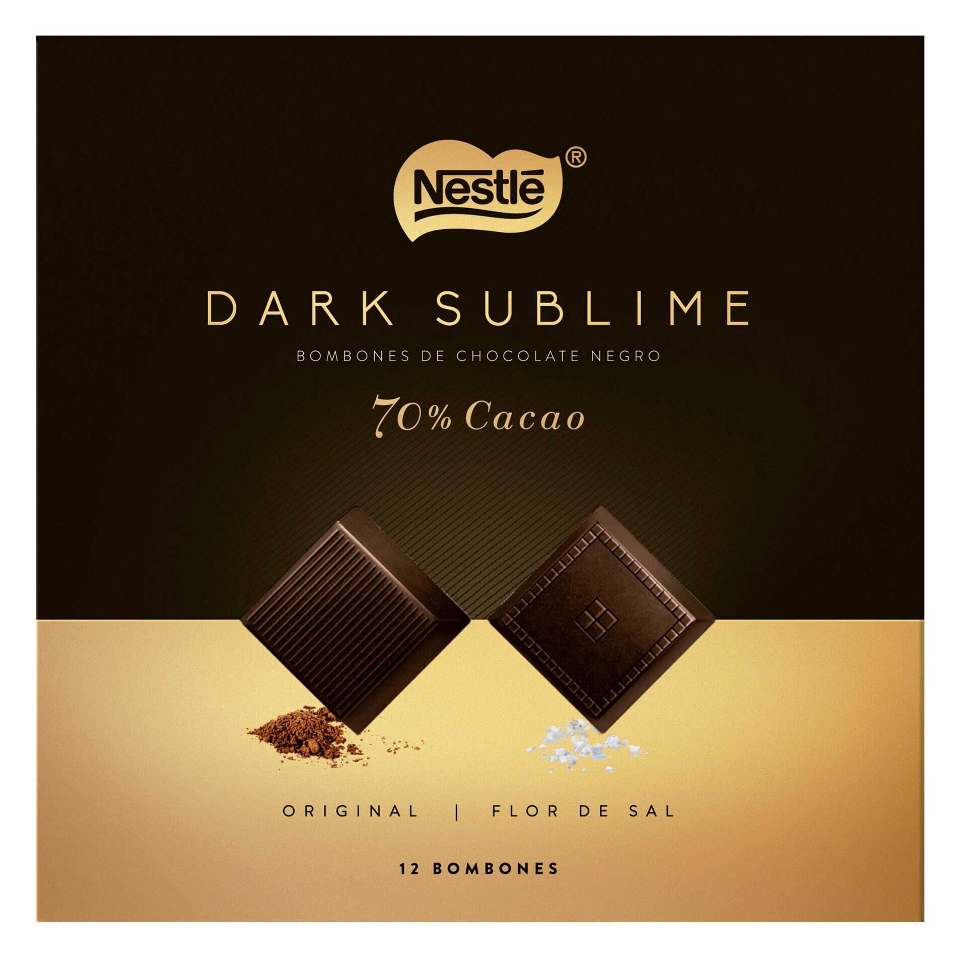 Bombons de Chocolate Negro Sublime