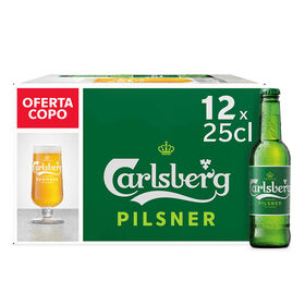 Cerveja com &Aacute;lcool com Copo Carlsberg