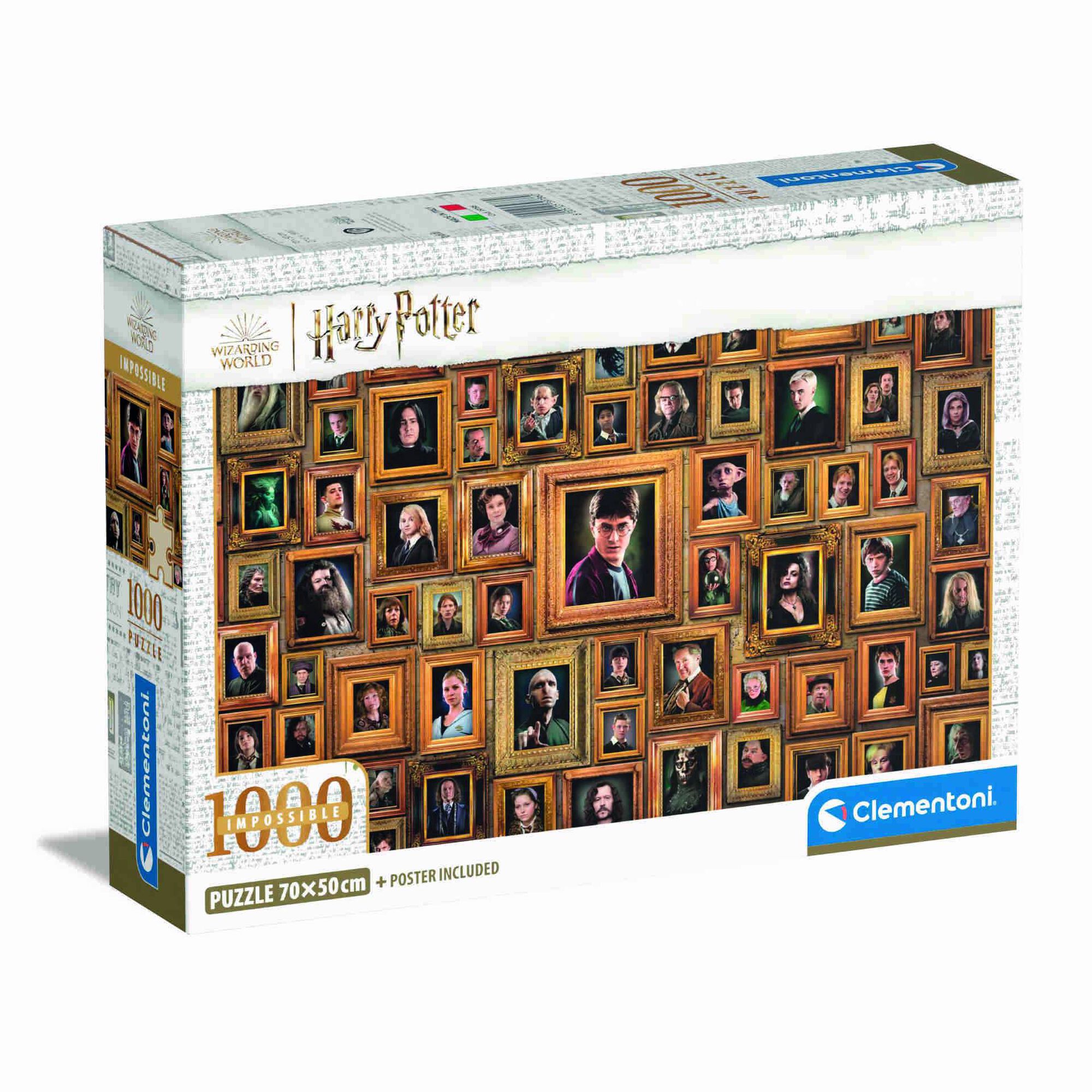Clementoni - Puzzle Impossibile Harry Potter 1000 Pe&ccedil;as