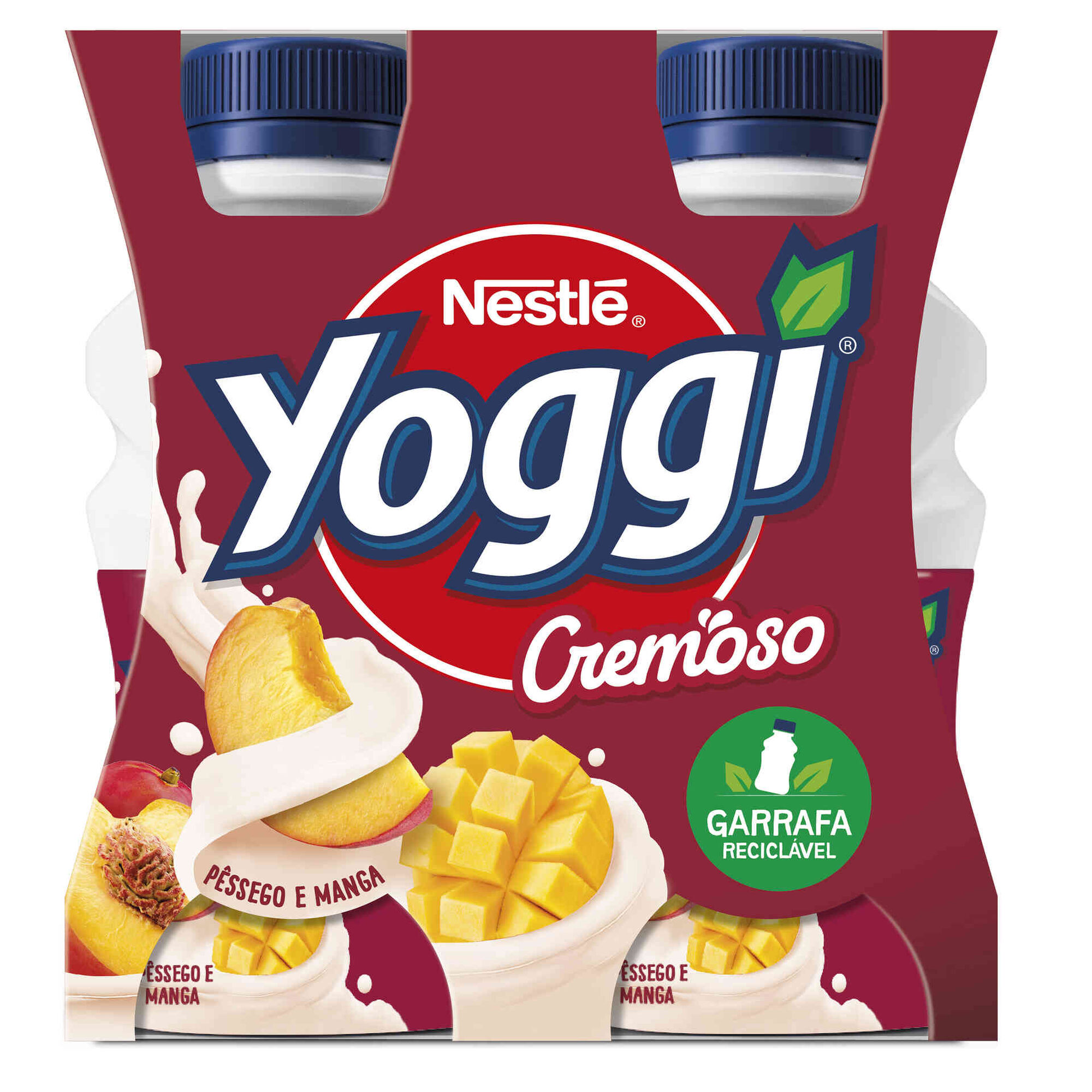 Iogurte Líquido Cremoso Pêssego e Manga Iogurte Líquido Cremoso Pêssego e Manga