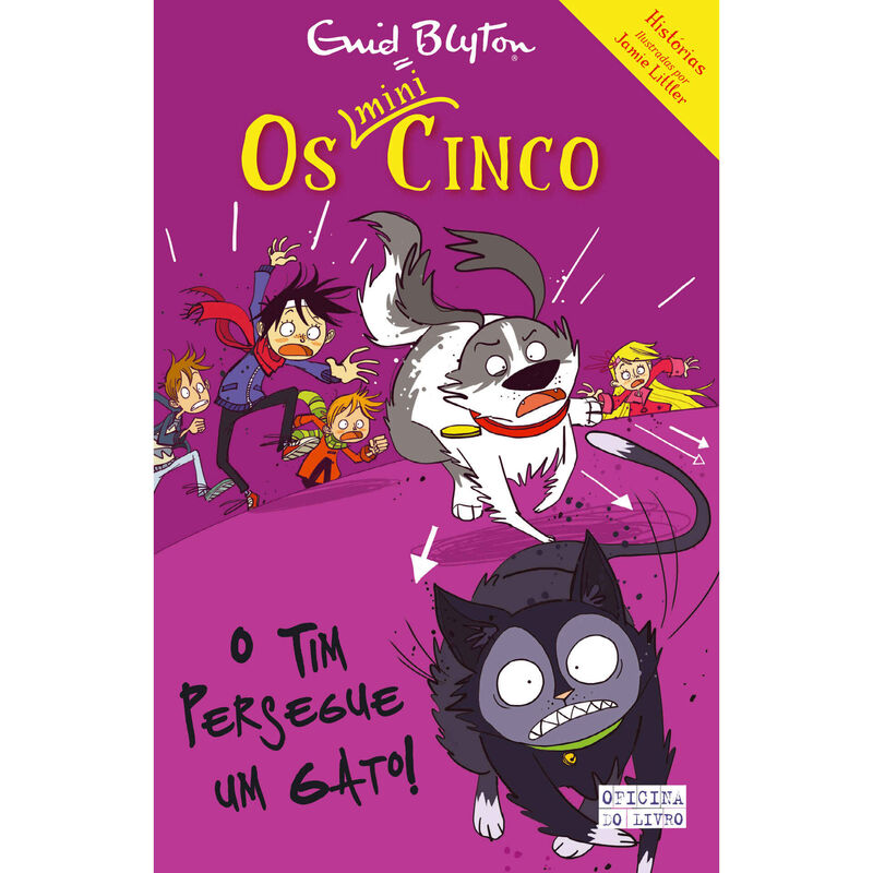 Os Mini Cinco Nº 8 - O Tim Persegue um Gato! de Enid Blyton