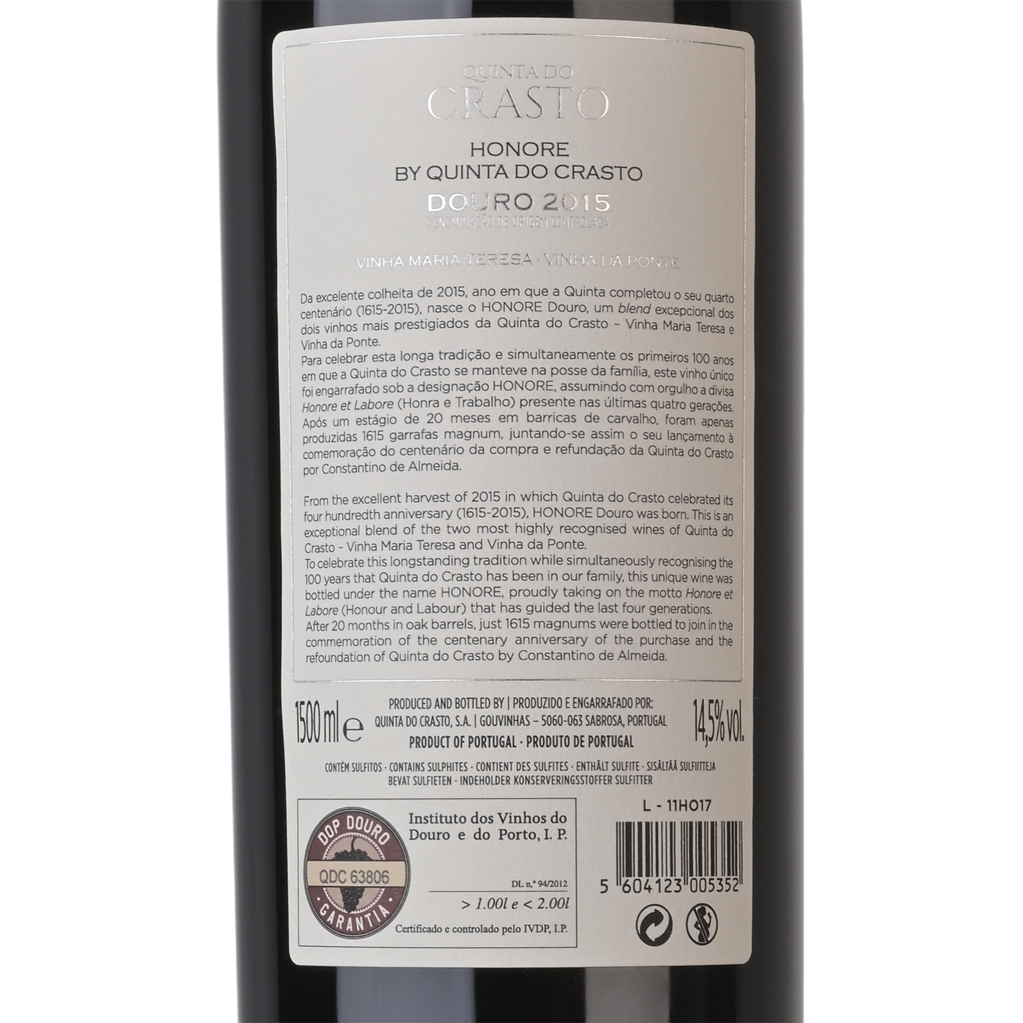 Quinta do Castro Honore Douro Vinho Tinto