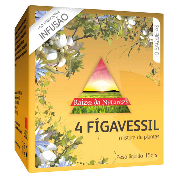 Infusão Nº4 Fígavessil Saquetas Raízes da Natureza