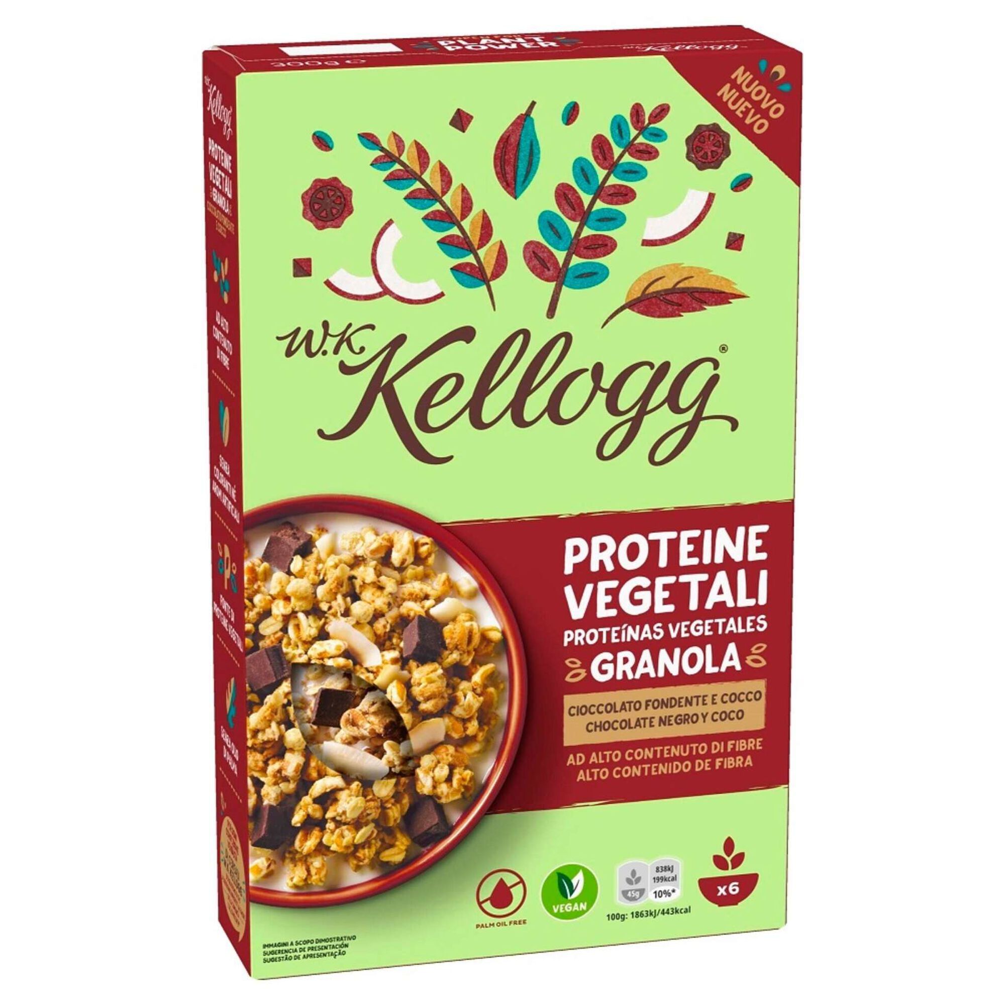 Granola Coco e Chocolate Proteína sem Adição de Açúcar Granola Coco e Chocolate Proteína sem Adição de Açúcar